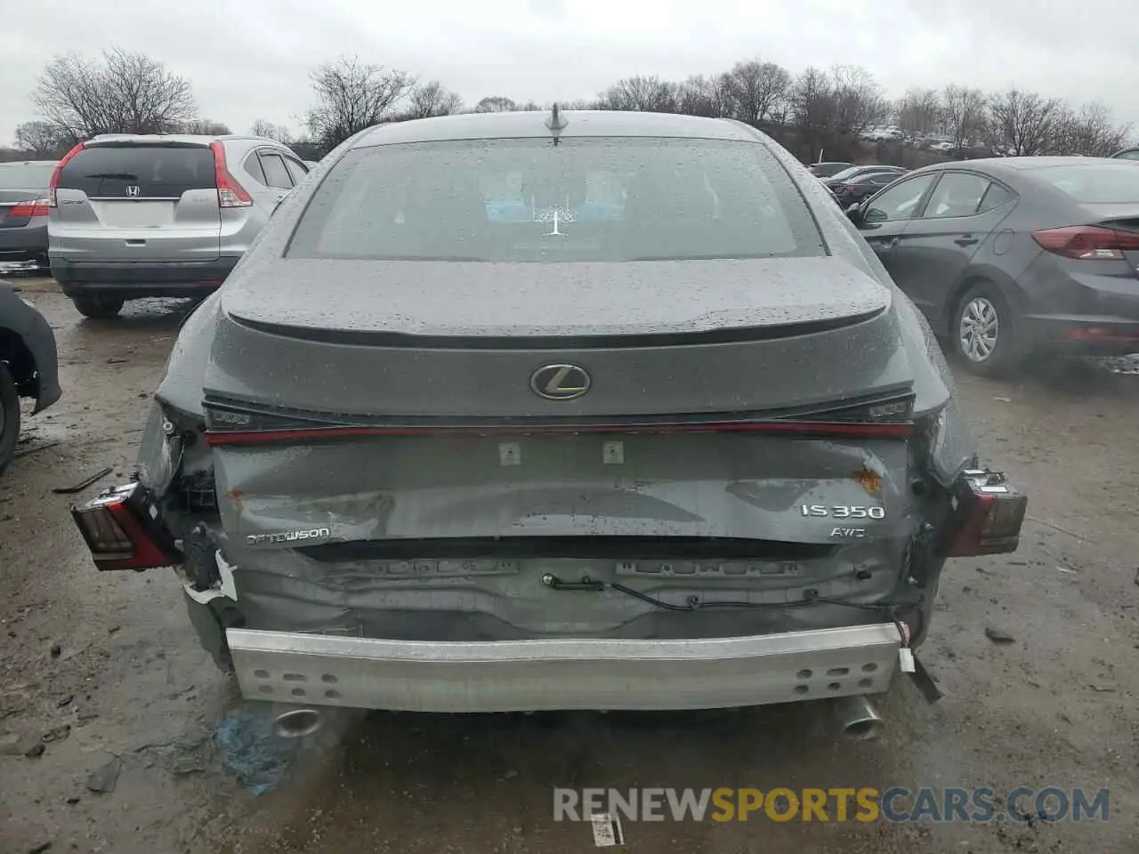 6 Photograph of a damaged car JTHGZ1E20R5037472 LEXUS IS 350 F S 2024
