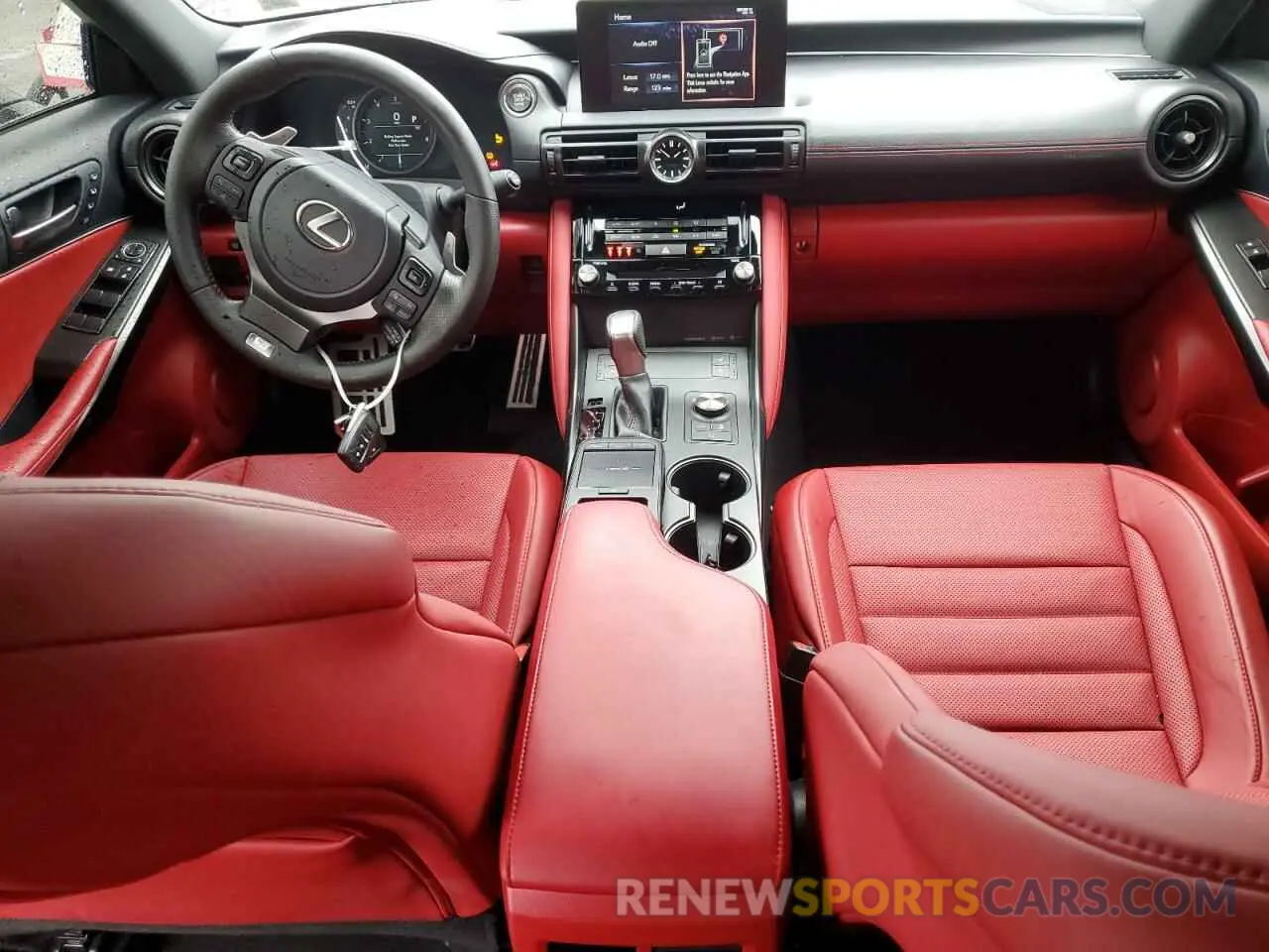 8 Фотография поврежденного автомобиля JTHGZ1E27R5033175 LEXUS IS 350 F S 2024