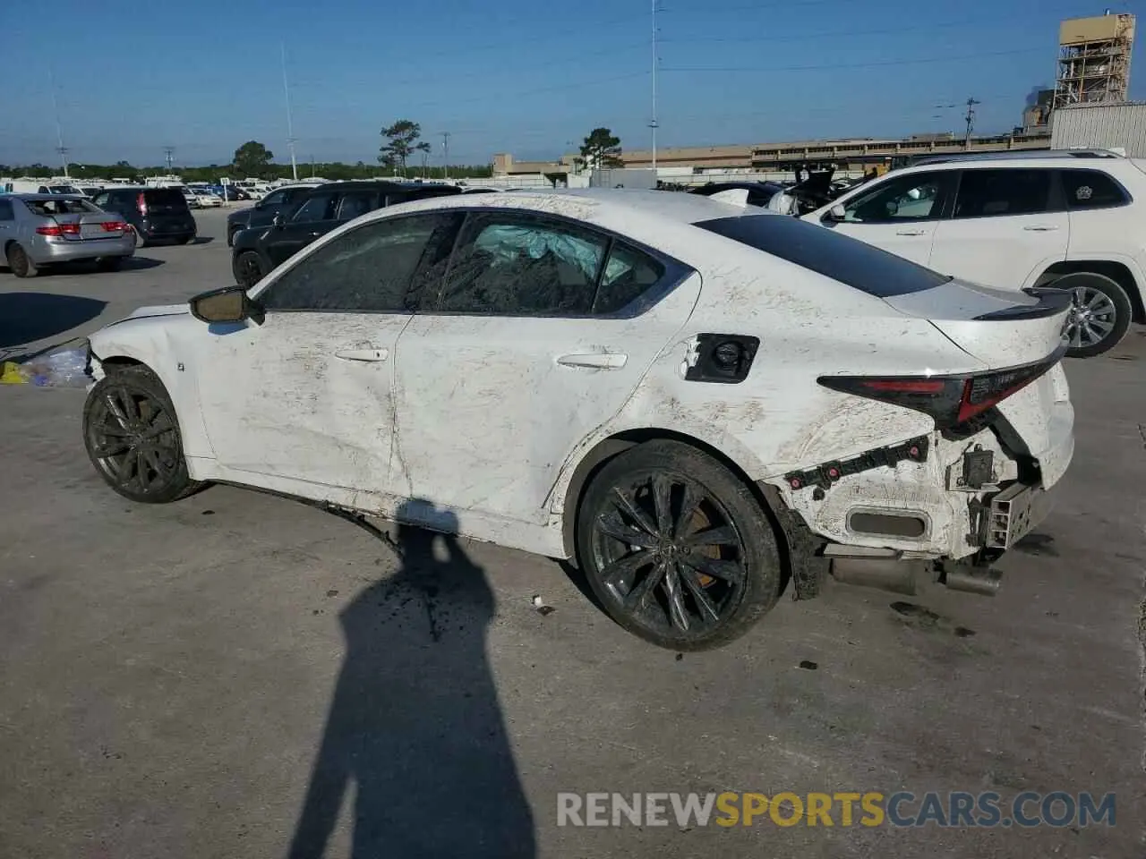 2 Photograph of a damaged car JTHGZ1E29R5035333 LEXUS IS 350 F S 2024