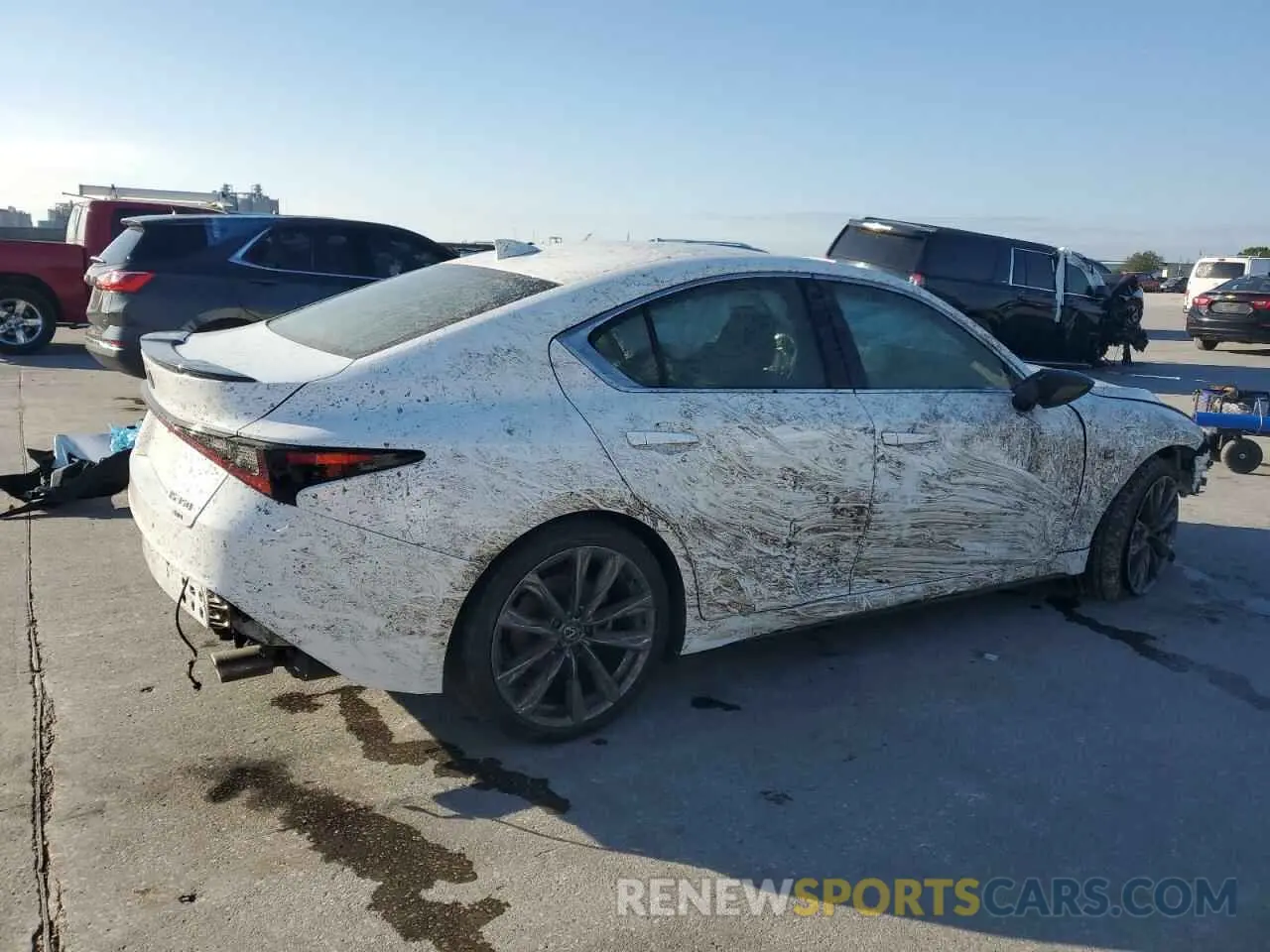 3 Photograph of a damaged car JTHGZ1E29R5035333 LEXUS IS 350 F S 2024