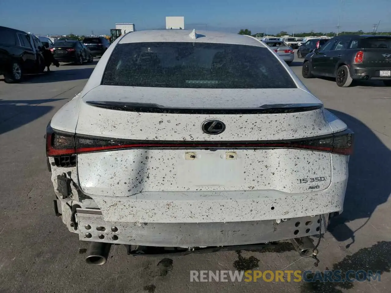6 Photograph of a damaged car JTHGZ1E29R5035333 LEXUS IS 350 F S 2024