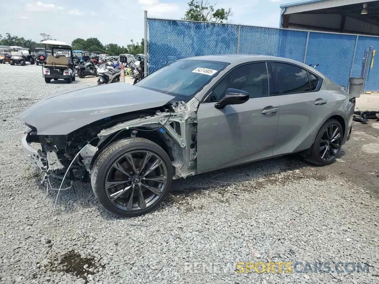 1 Фотография поврежденного автомобиля JTHGZ1B24S5082618 LEXUS IS 350 F S 2025