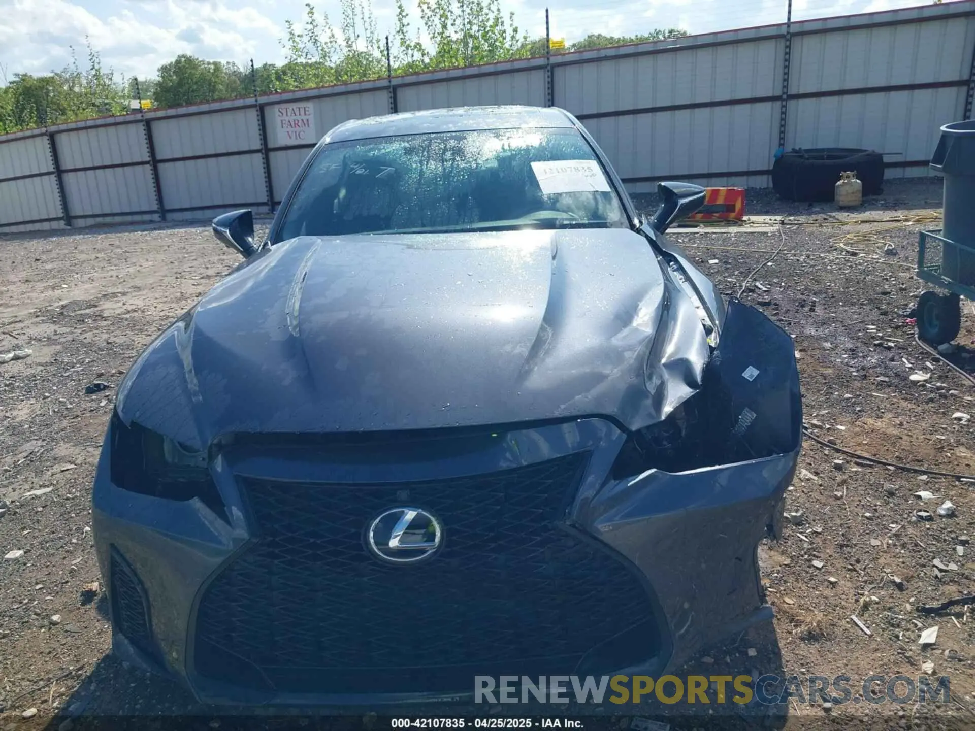 13 Photograph of a damaged car JTHAP1D21P5003423 LEXUS IS 500 2023