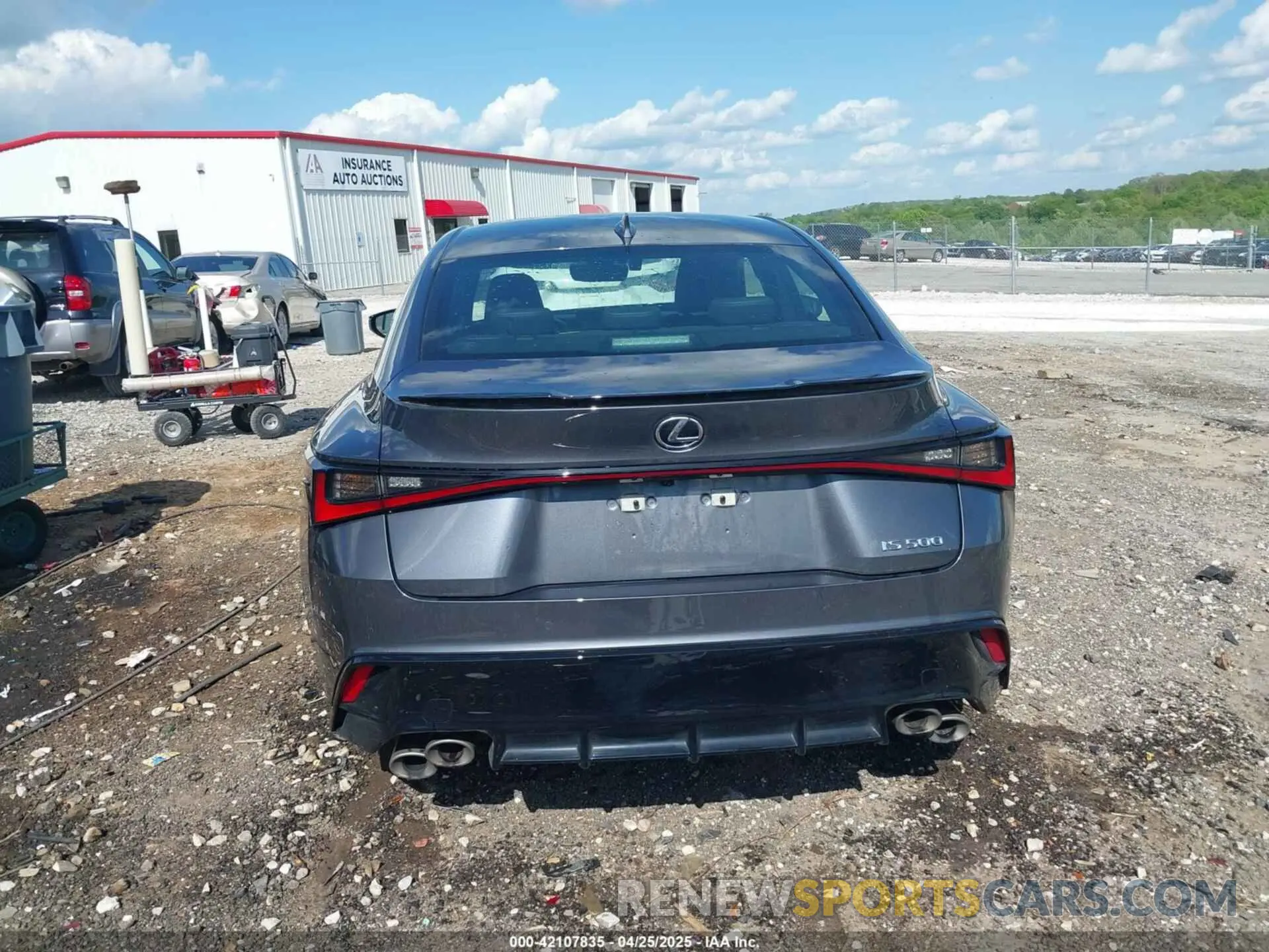 17 Photograph of a damaged car JTHAP1D21P5003423 LEXUS IS 500 2023