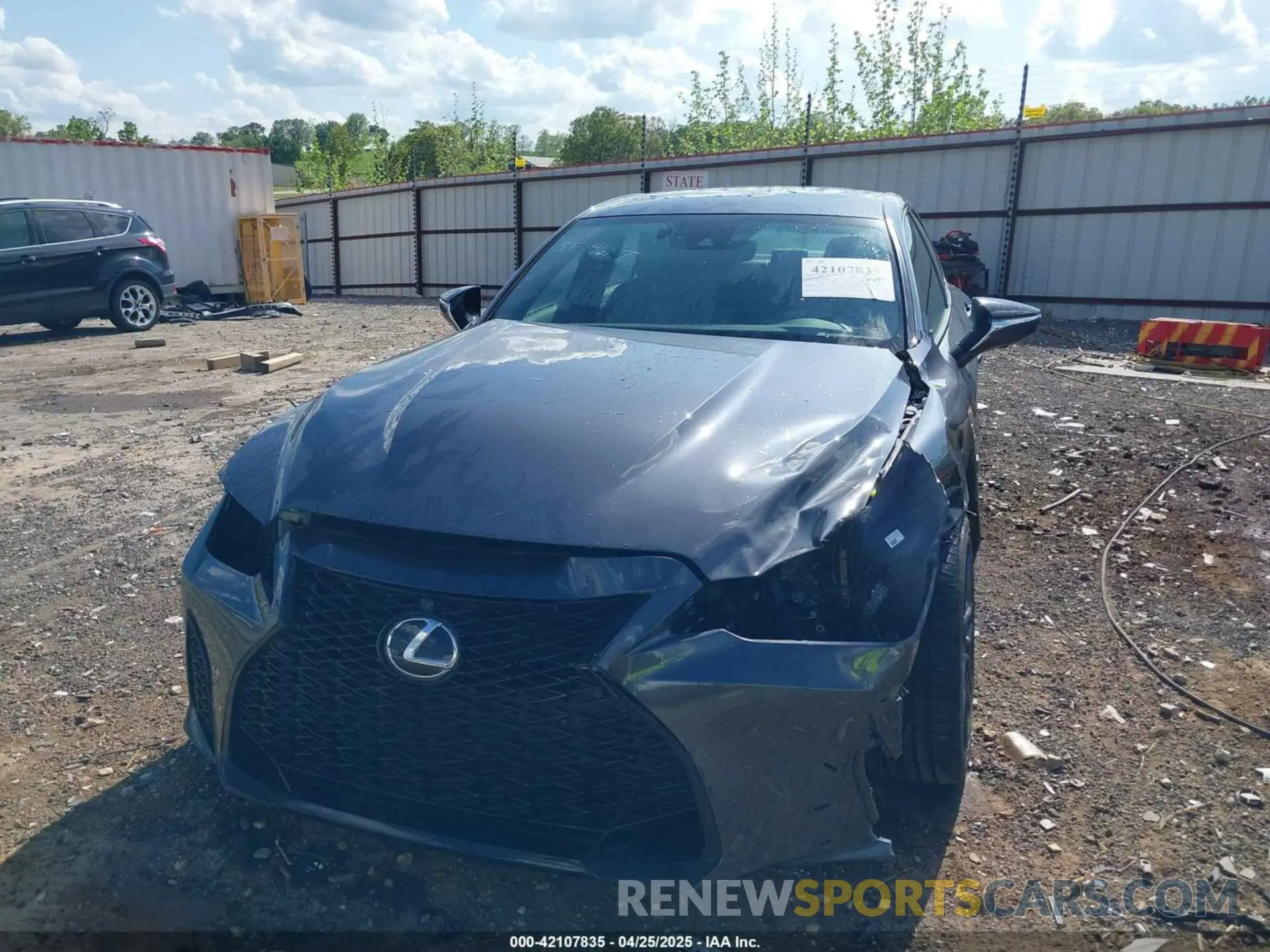 6 Photograph of a damaged car JTHAP1D21P5003423 LEXUS IS 500 2023