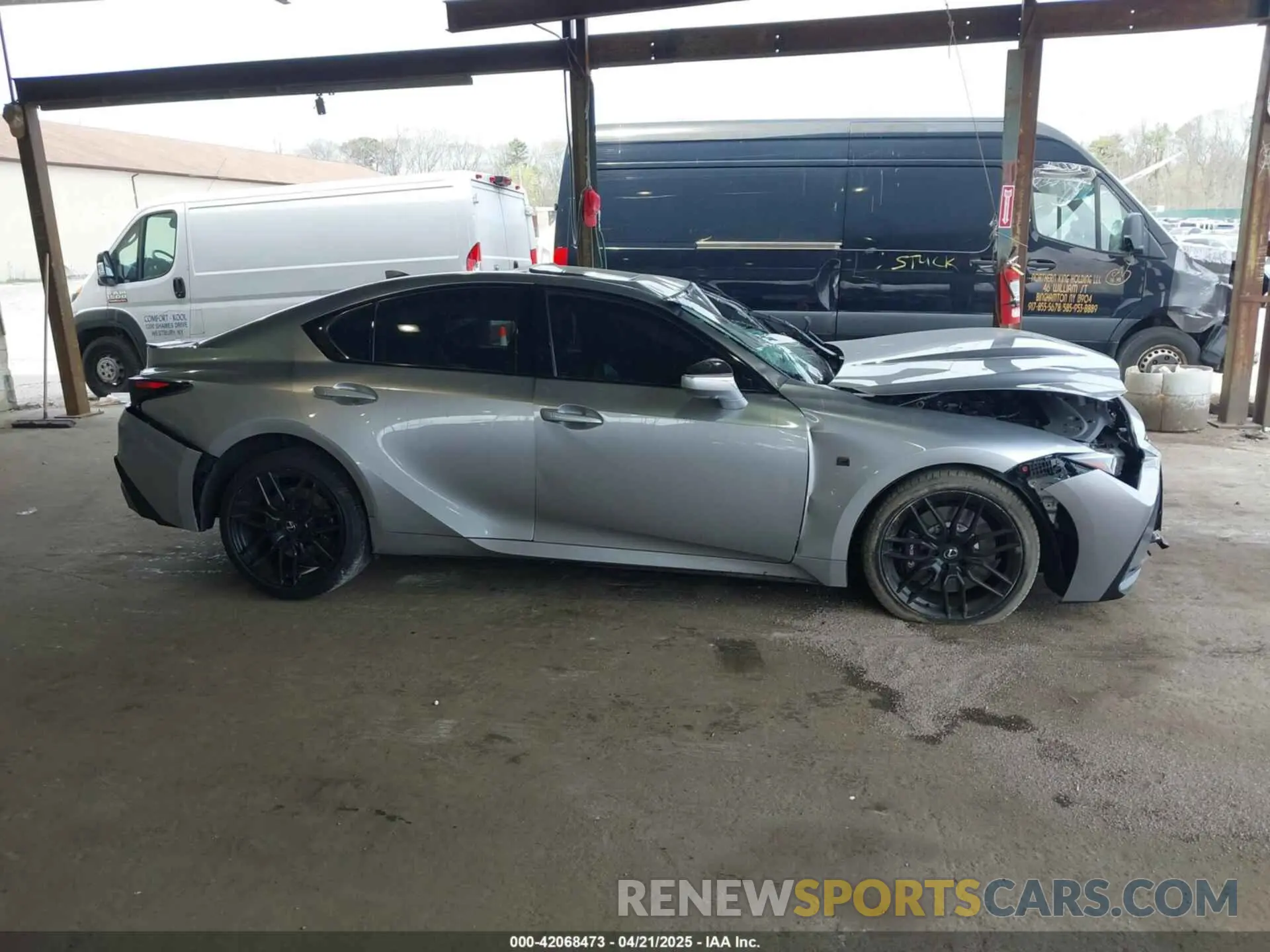 14 Фотография поврежденного автомобиля JTHAP1D22P5002345 LEXUS IS 500 2023
