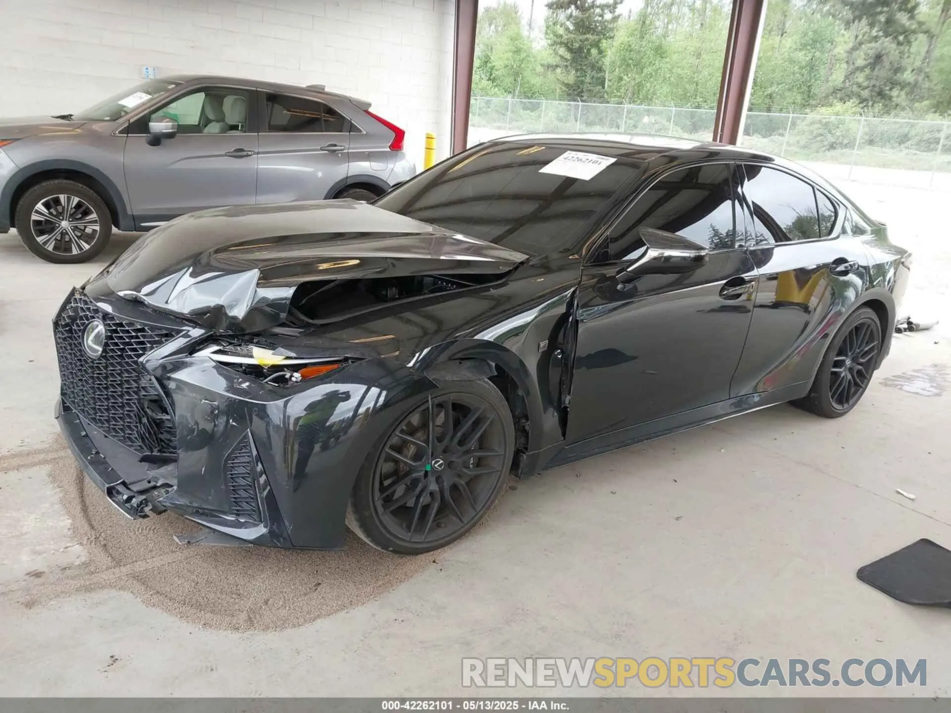 2 Photograph of a damaged car JTHAP1D22P5003981 LEXUS IS 500 2023