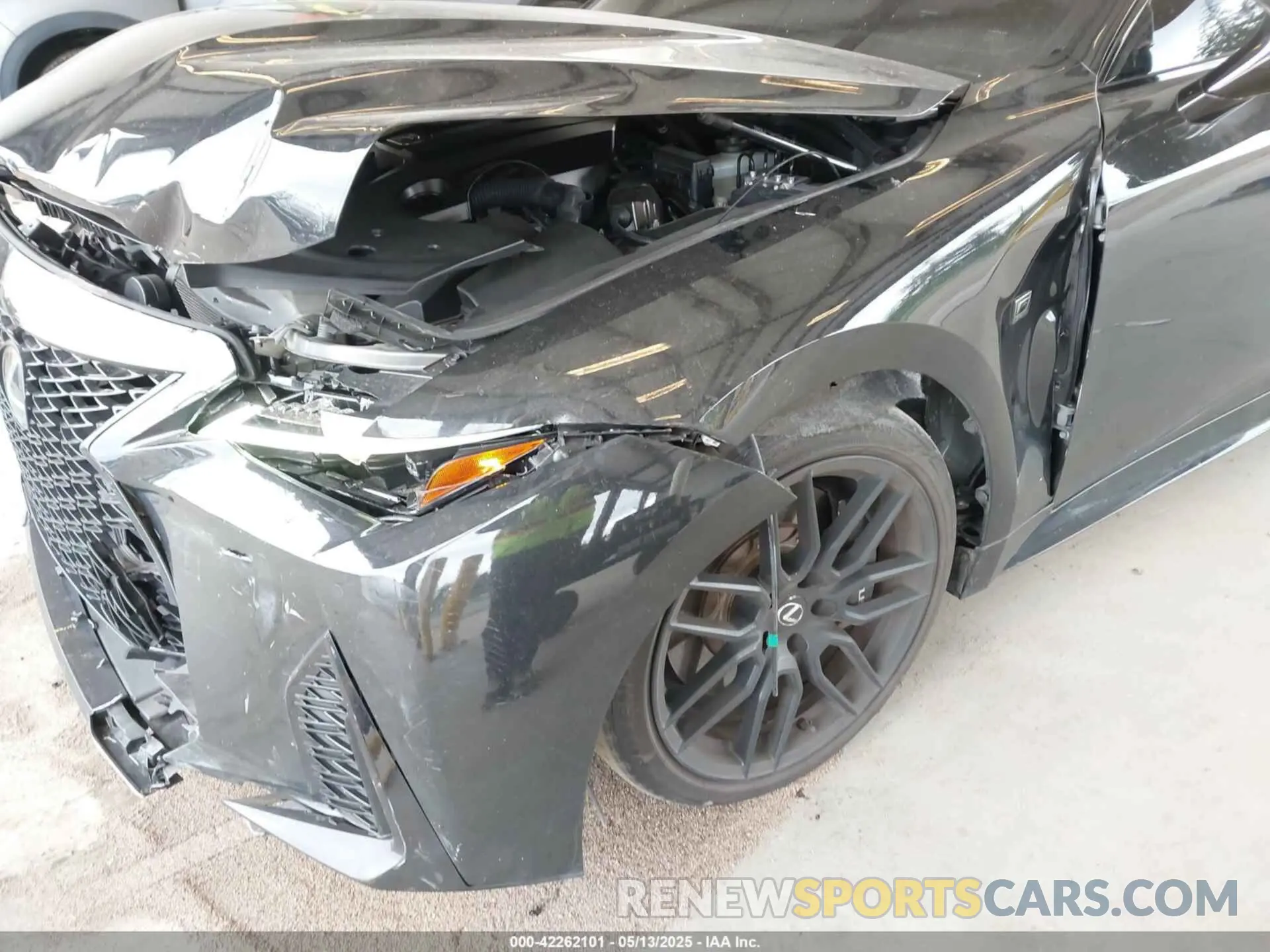 6 Photograph of a damaged car JTHAP1D22P5003981 LEXUS IS 500 2023