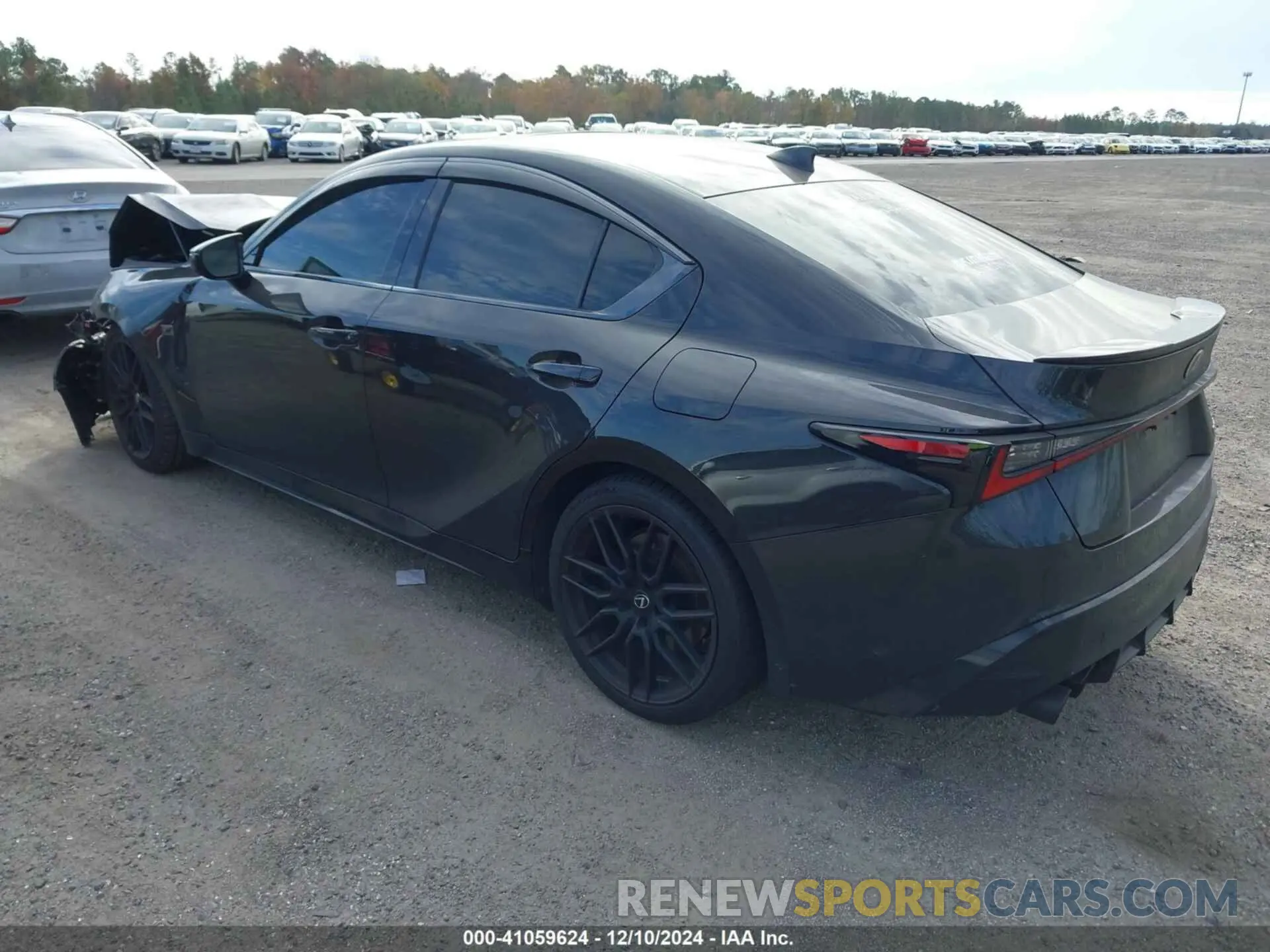 3 Фотография поврежденного автомобиля JTHAP1D23P5003889 LEXUS IS 500 2023