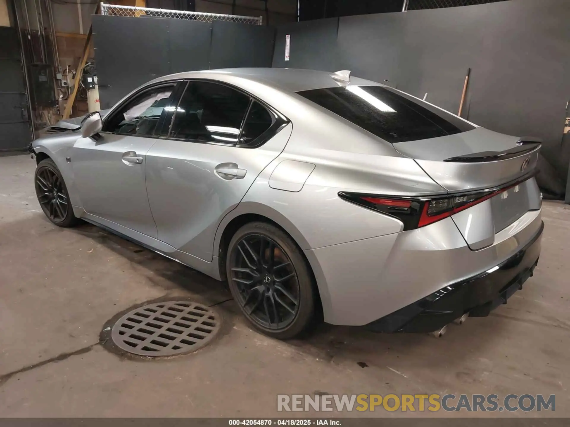 3 Photograph of a damaged car JTHAP1D25P5002890 LEXUS IS 500 2023