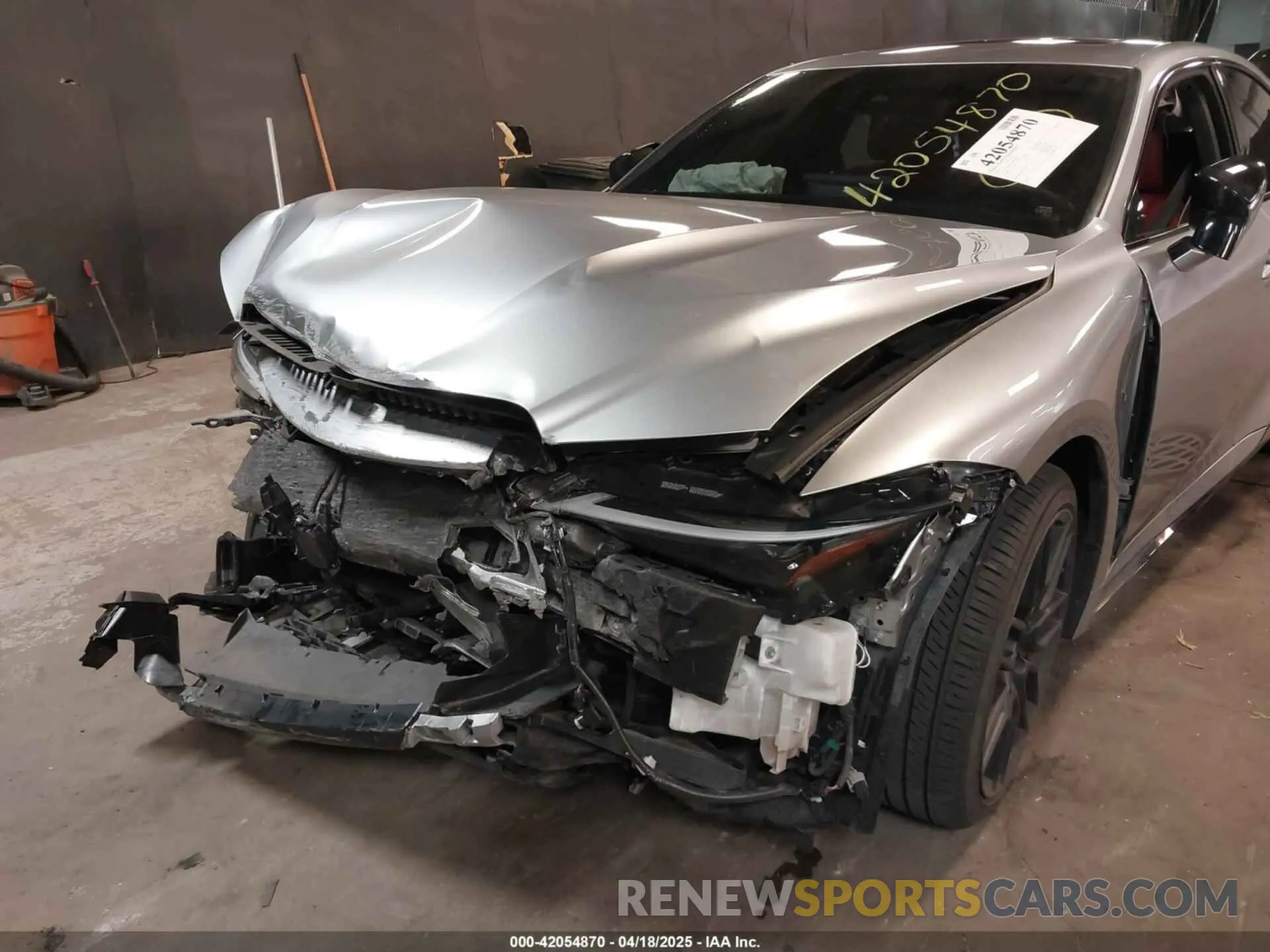6 Photograph of a damaged car JTHAP1D25P5002890 LEXUS IS 500 2023