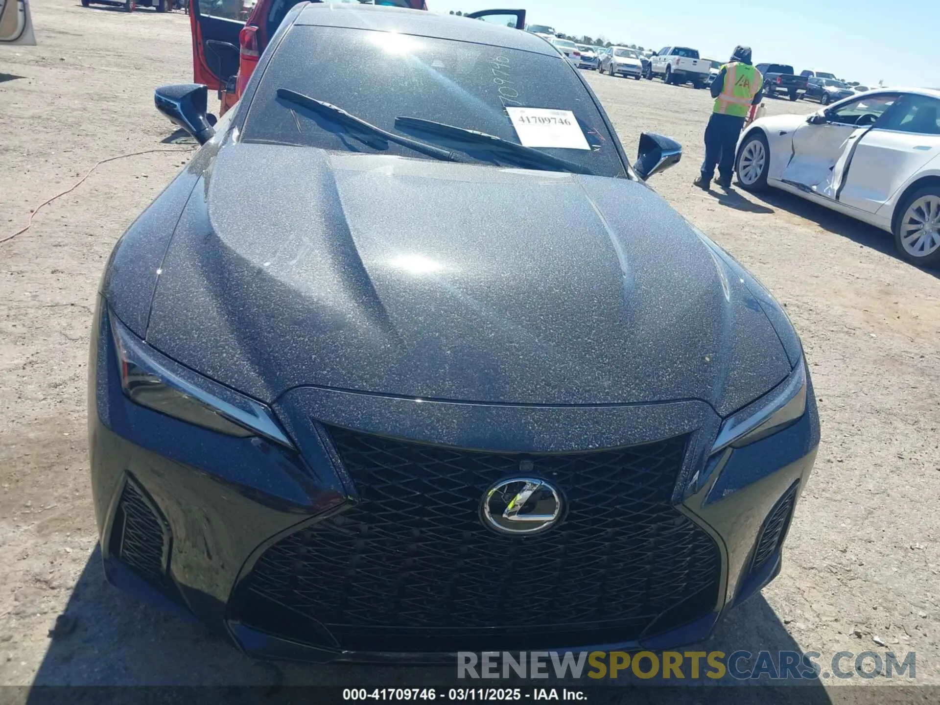 13 Photograph of a damaged car JTHAP1D25P5003215 LEXUS IS 500 2023