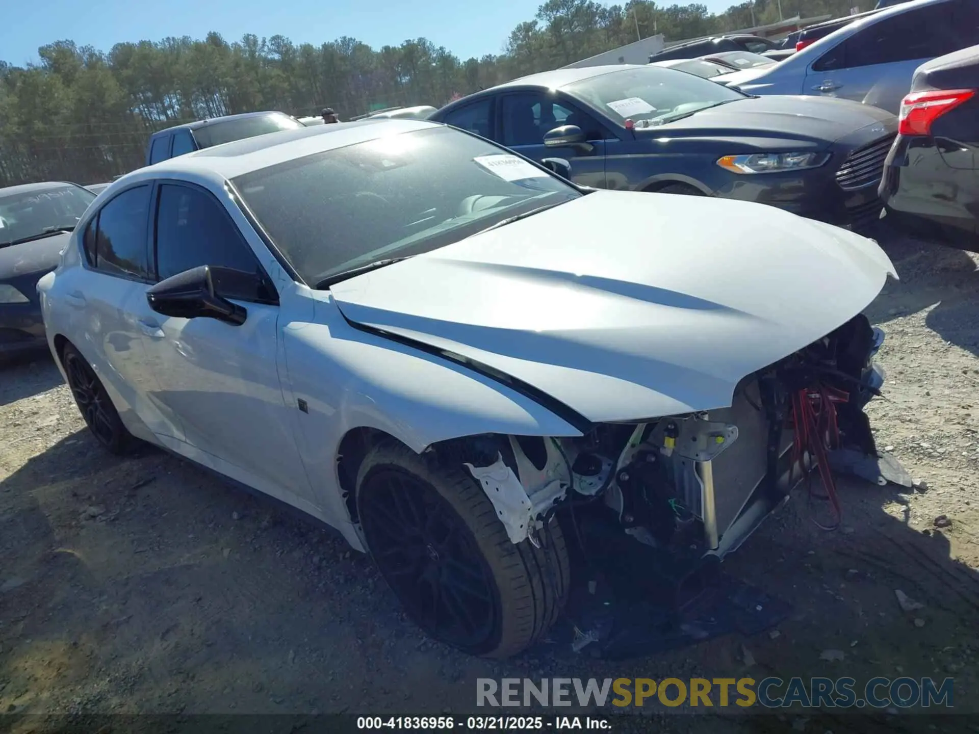 1 Photograph of a damaged car JTHAP1D28R5006211 LEXUS IS 500 2024