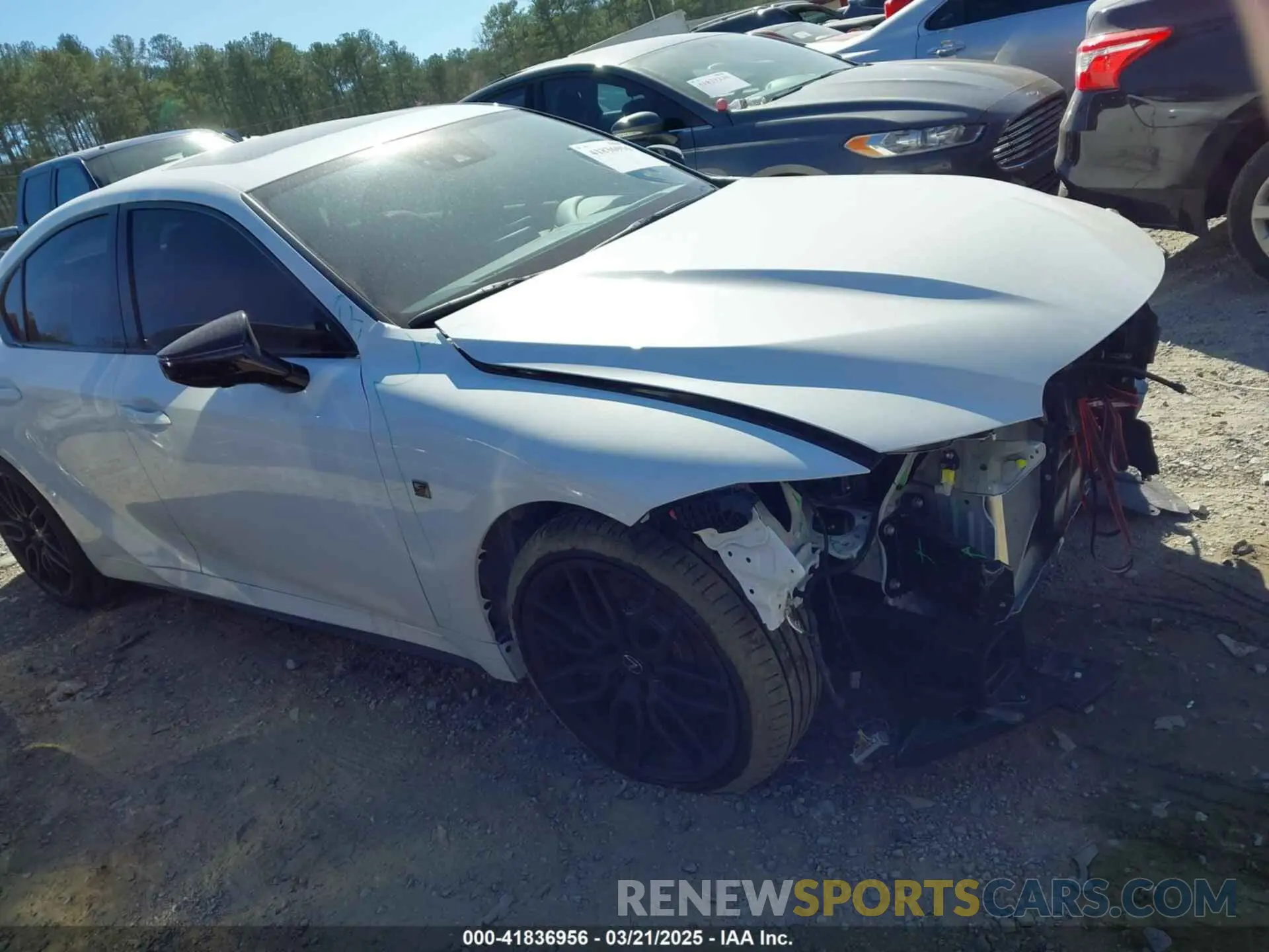 13 Photograph of a damaged car JTHAP1D28R5006211 LEXUS IS 500 2024