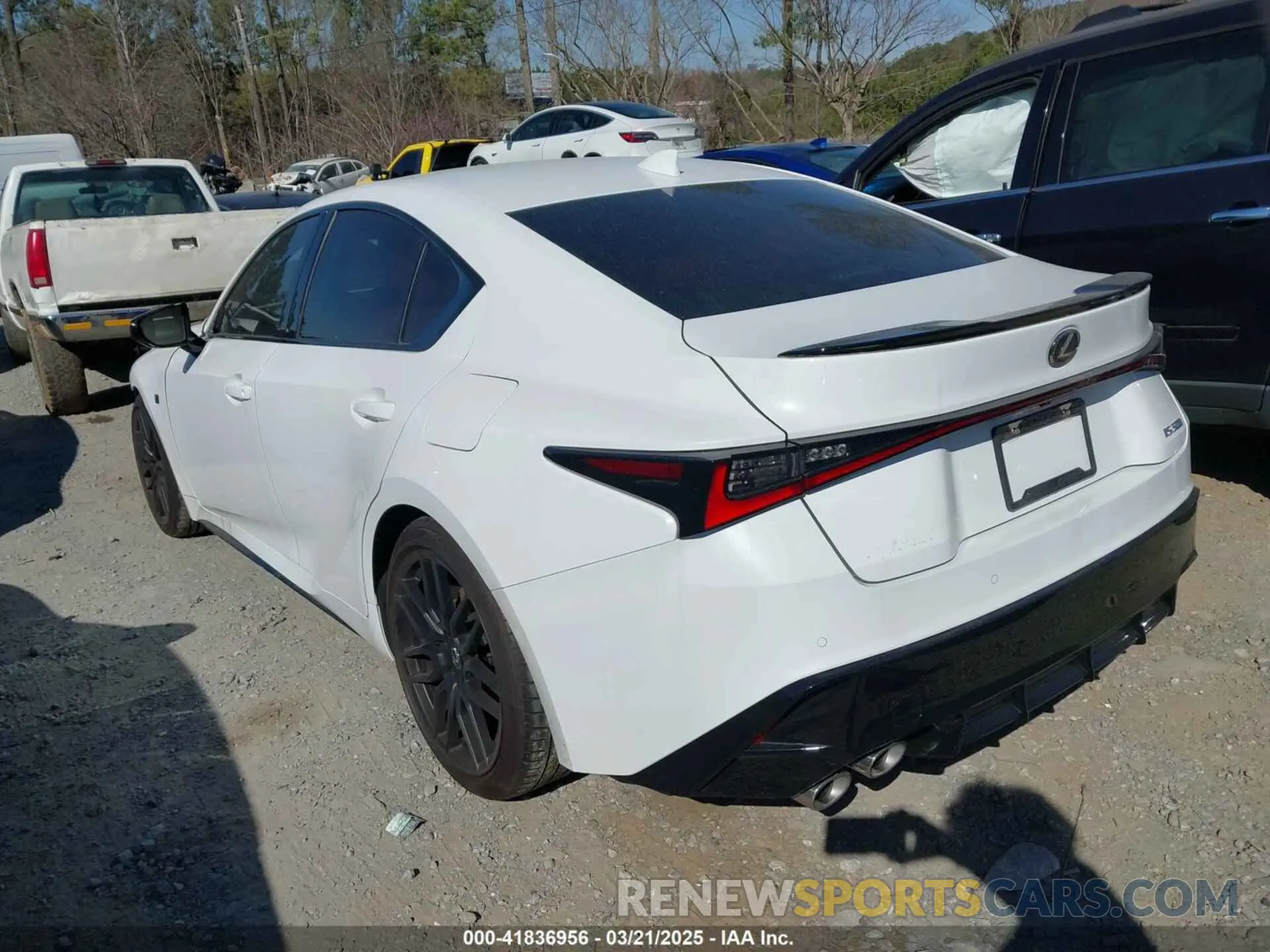 3 Photograph of a damaged car JTHAP1D28R5006211 LEXUS IS 500 2024