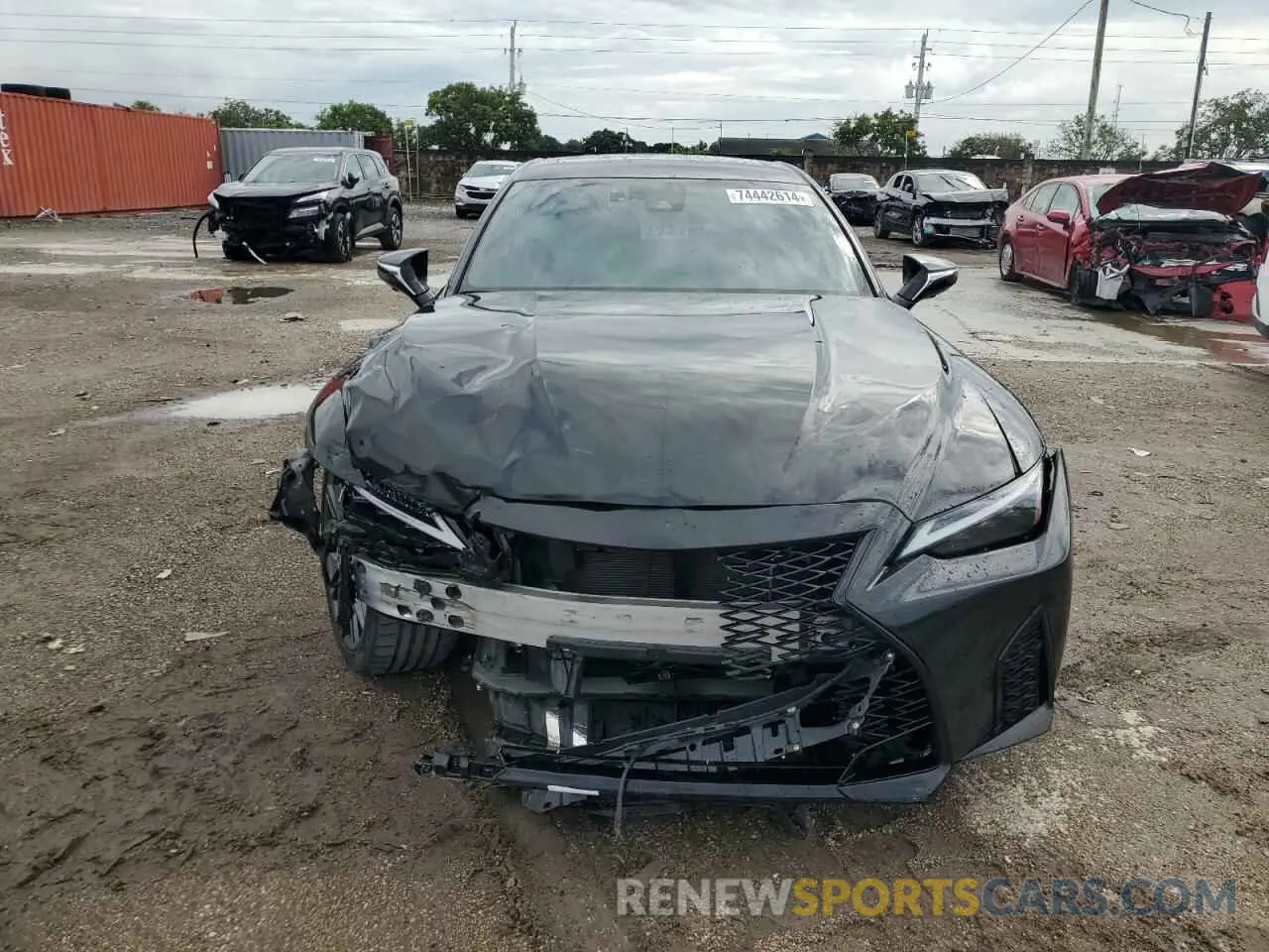 5 Photograph of a damaged car JTHAP1D25P5003618 LEXUS IS 500 F S 2023