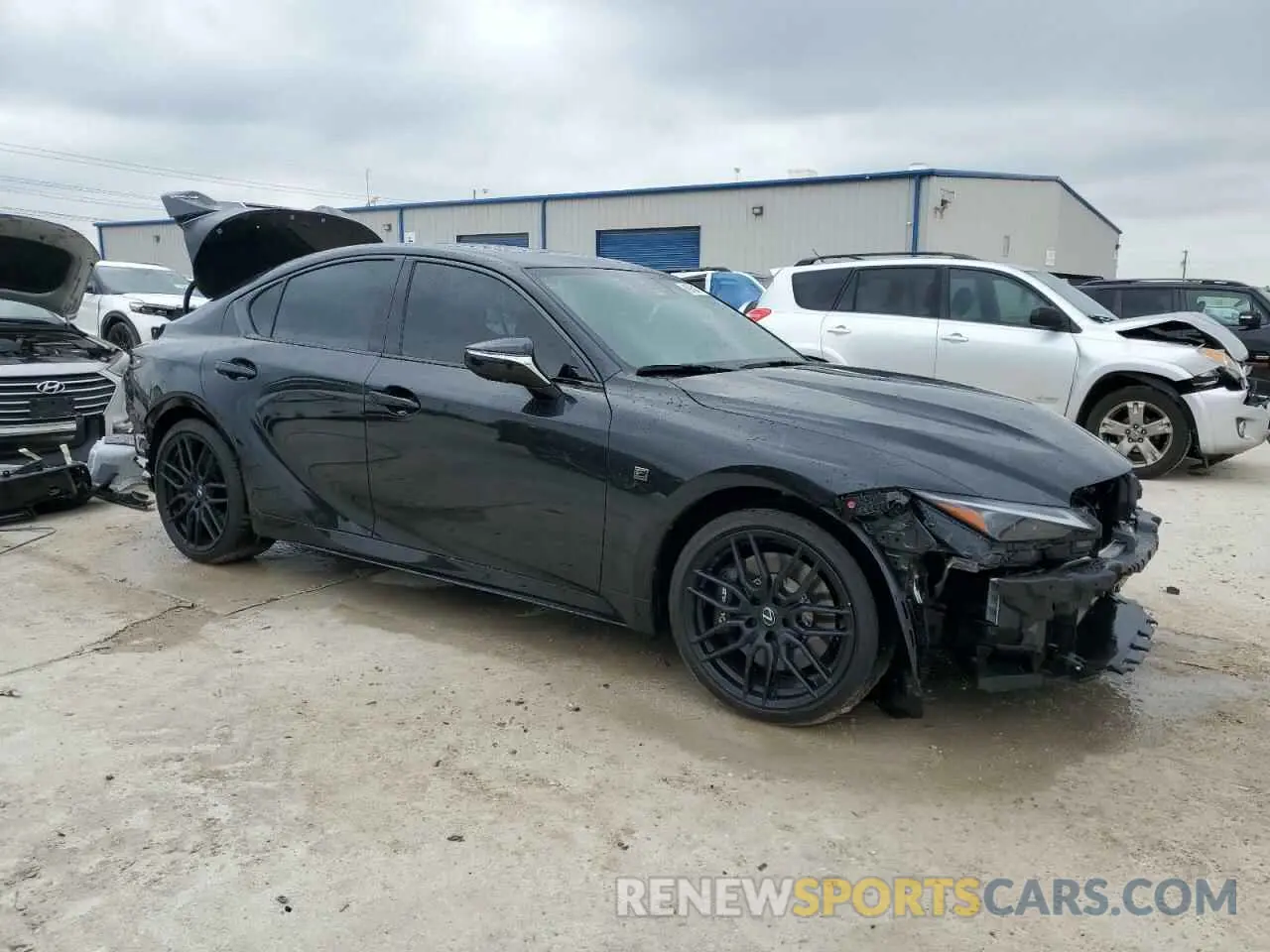 4 Фотография поврежденного автомобиля JTHAP1D26P5003241 LEXUS IS 500 F S 2023