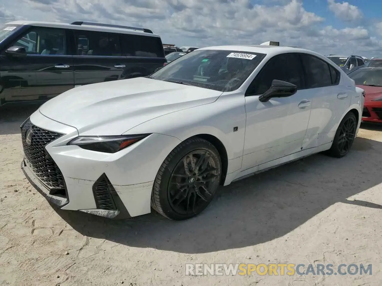 1 Photograph of a damaged car JTHAP1D25R5005615 LEXUS IS 500 F S 2024