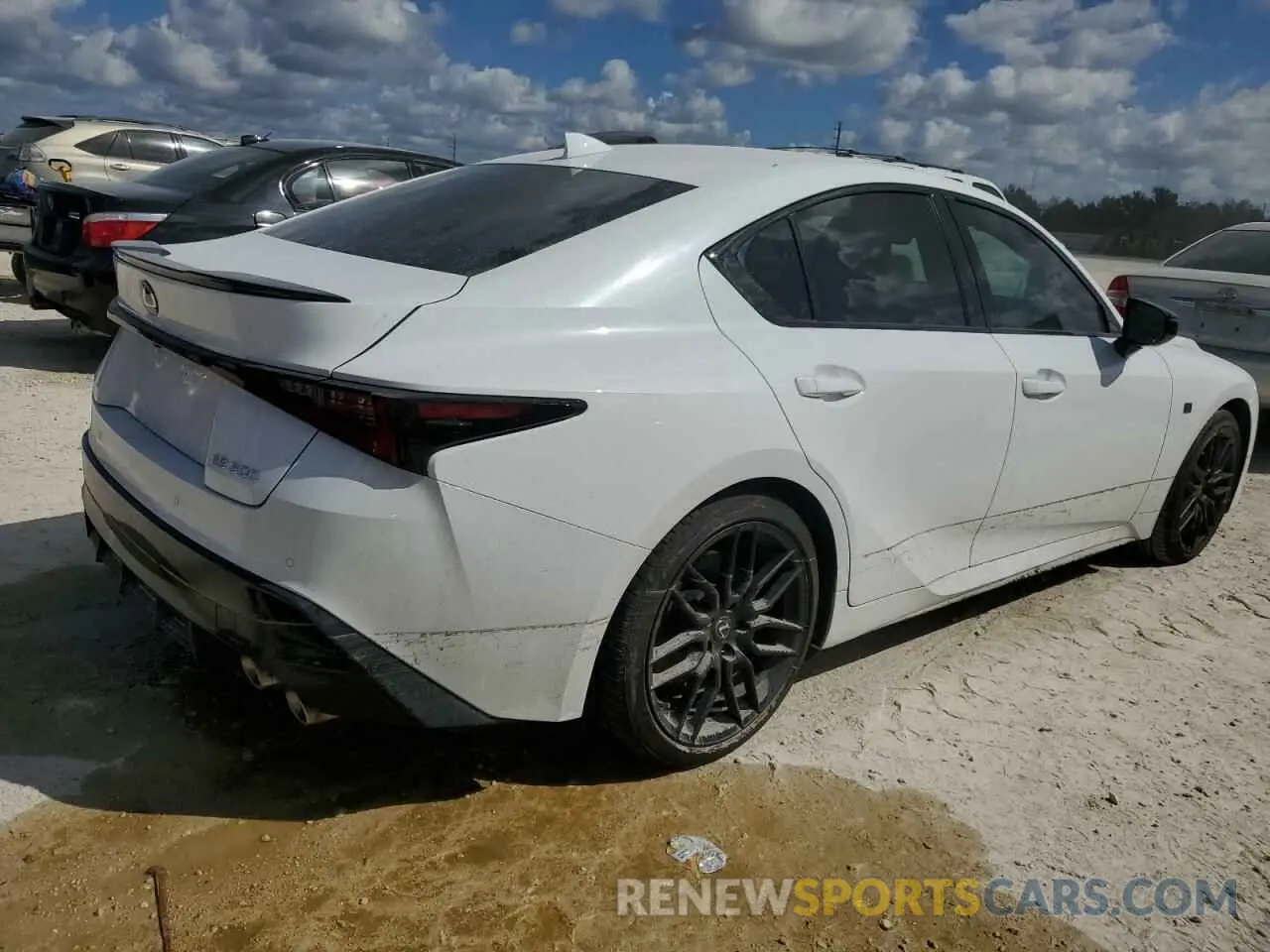 3 Photograph of a damaged car JTHAP1D25R5005615 LEXUS IS 500 F S 2024