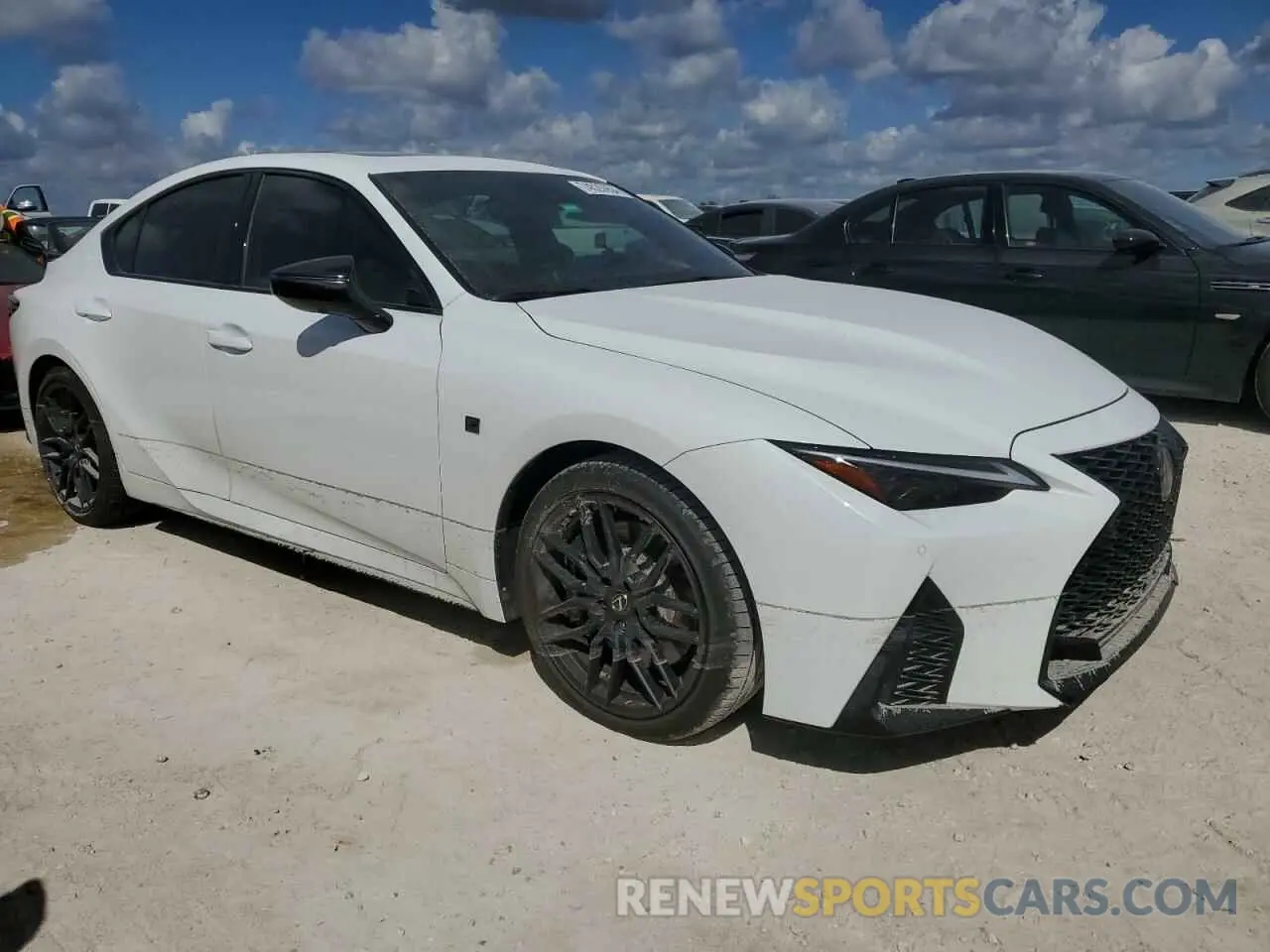 4 Photograph of a damaged car JTHAP1D25R5005615 LEXUS IS 500 F S 2024