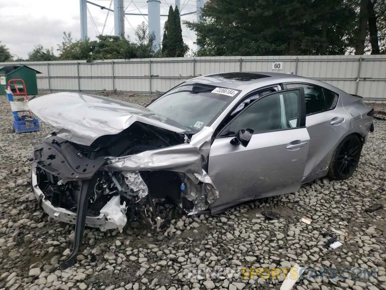 1 Photograph of a damaged car JTHAP1D27R5005356 LEXUS IS 500 F S 2024