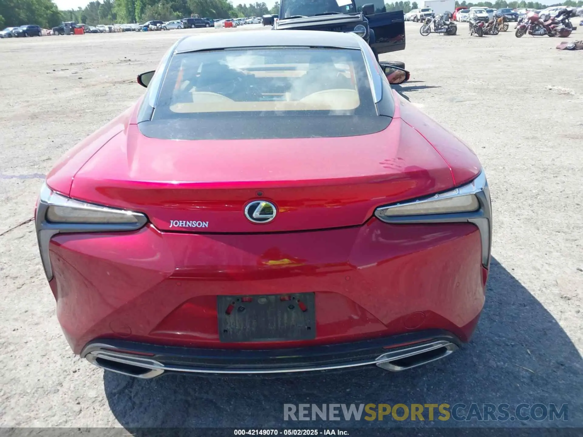17 Photograph of a damaged car JTHAP5AY3MA103106 LEXUS LC 500 2021