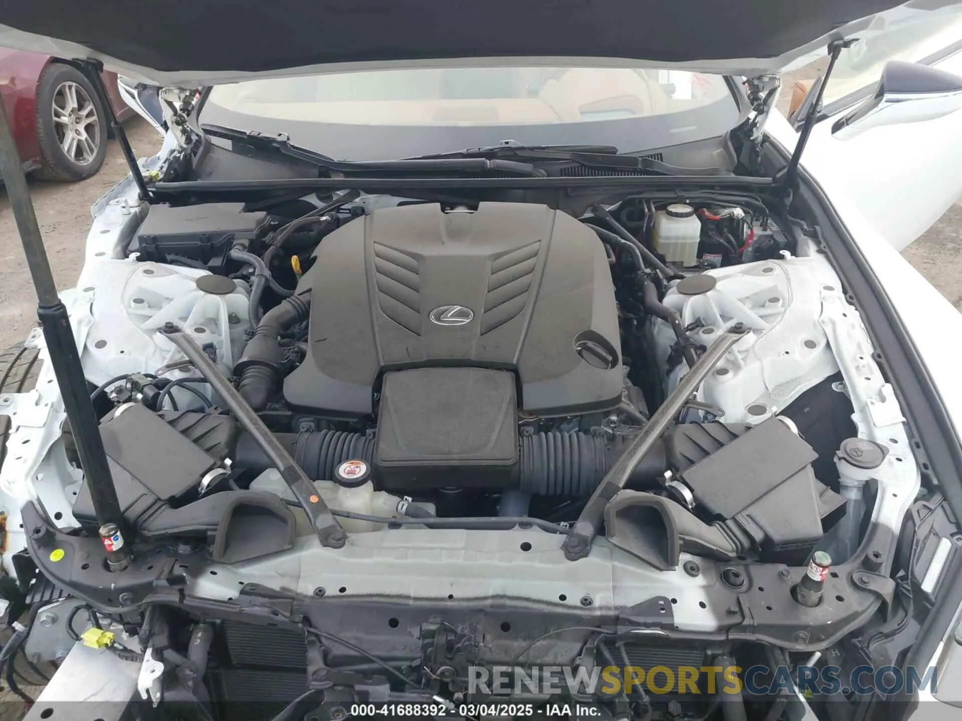 10 Photograph of a damaged car JTHKPAAY4MA101264 LEXUS LC 500 2021