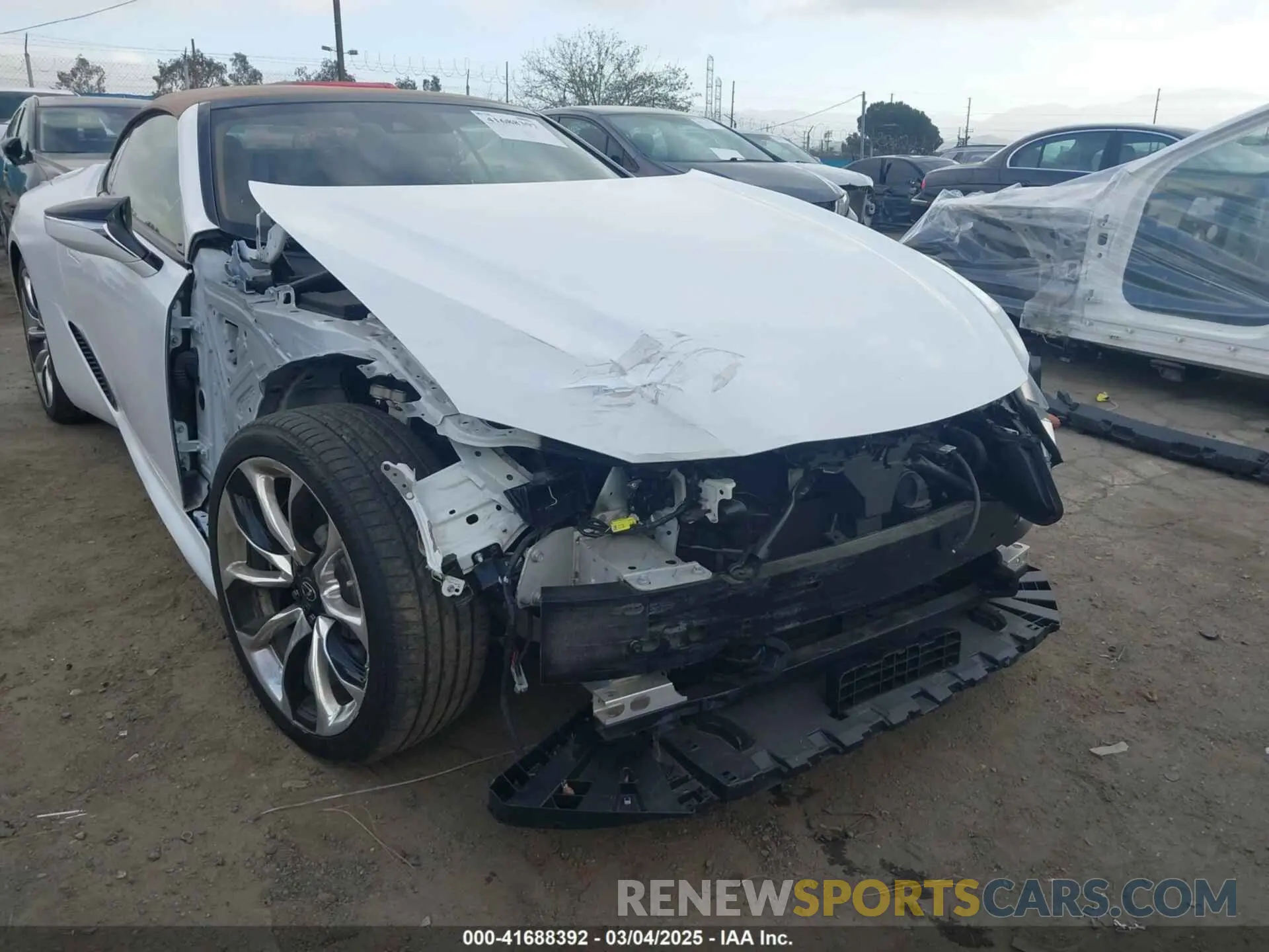 6 Photograph of a damaged car JTHKPAAY4MA101264 LEXUS LC 500 2021
