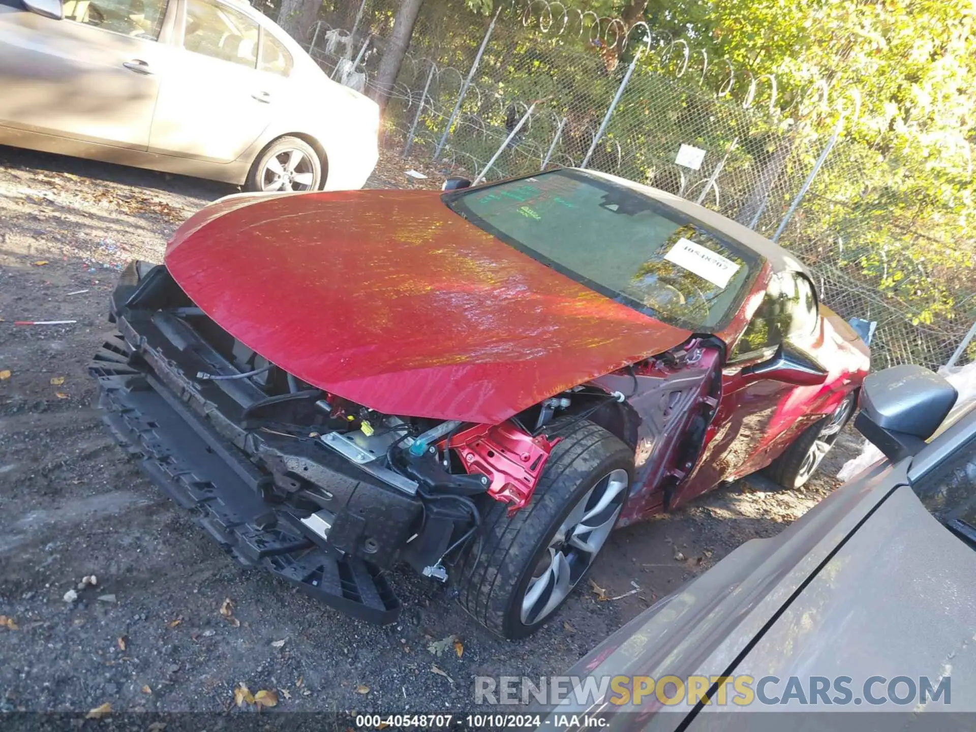 2 Photograph of a damaged car JTHMPAAY3PA106341 LEXUS LC 500 2023