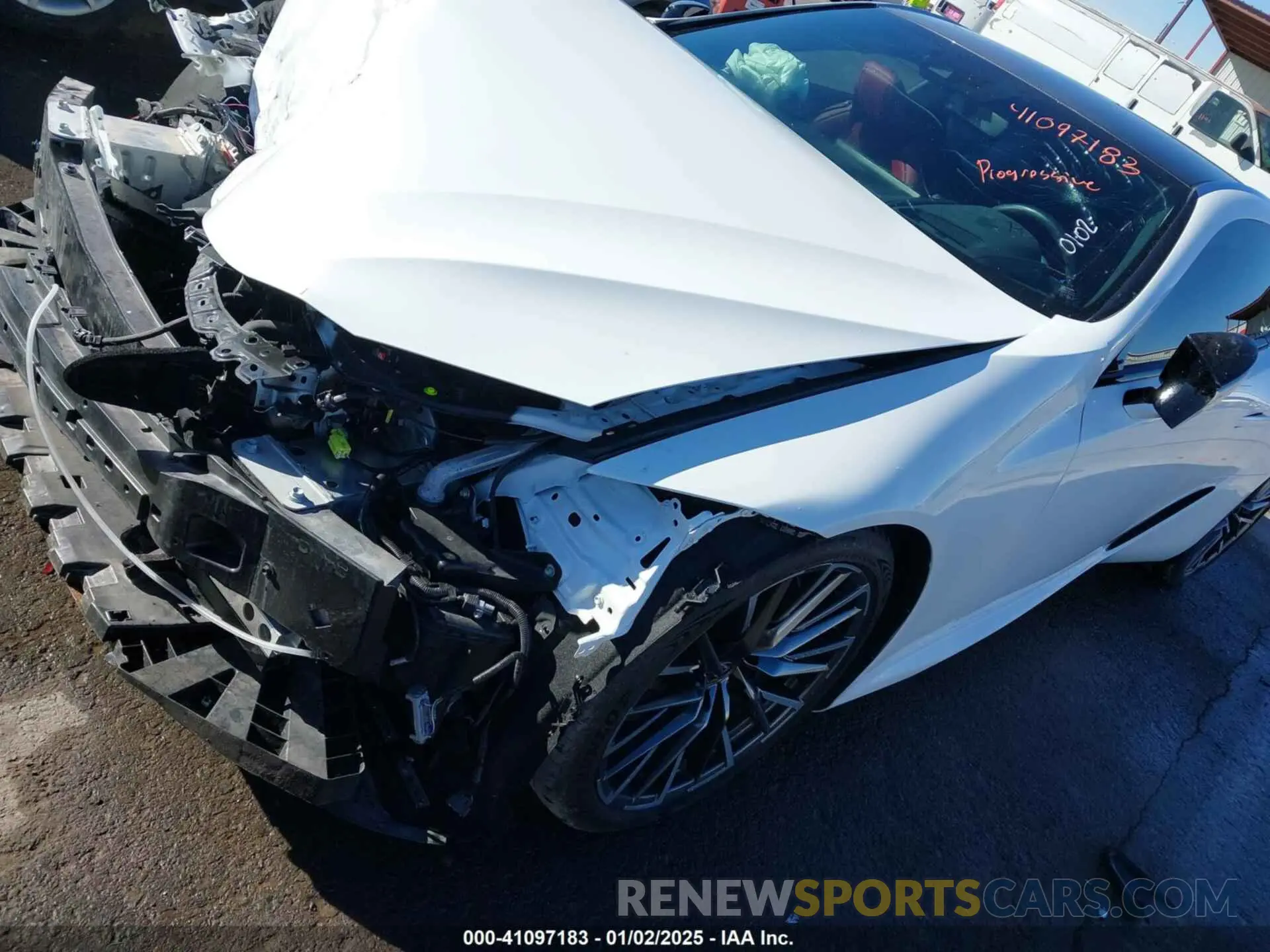18 Фотография поврежденного автомобиля JTHBP5AY8RA110323 LEXUS LC 500 2024