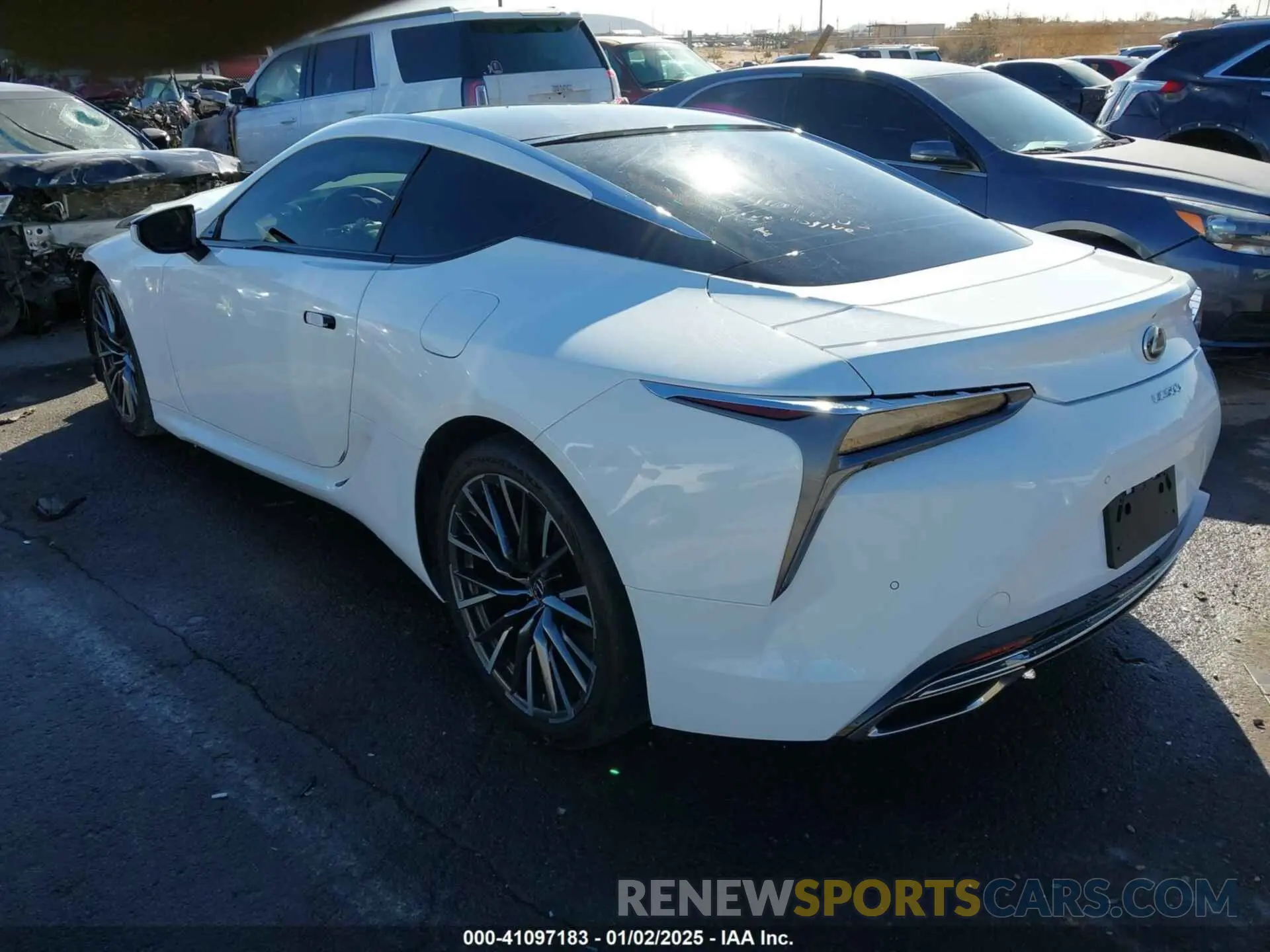 3 Фотография поврежденного автомобиля JTHBP5AY8RA110323 LEXUS LC 500 2024