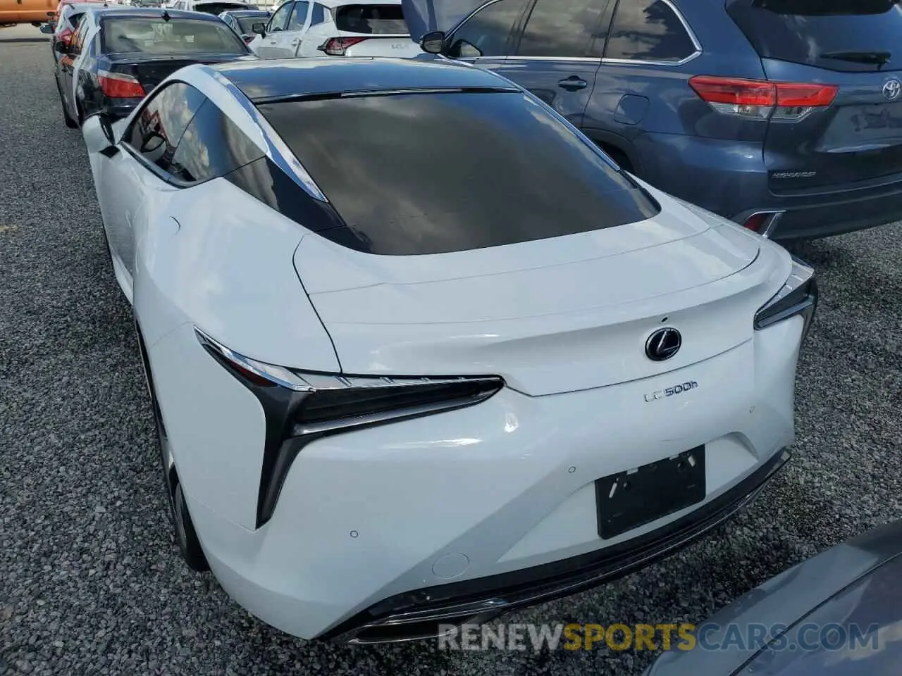 6 Фотография поврежденного автомобиля JTHBY5AY8LA001946 LEXUS LC500 2020