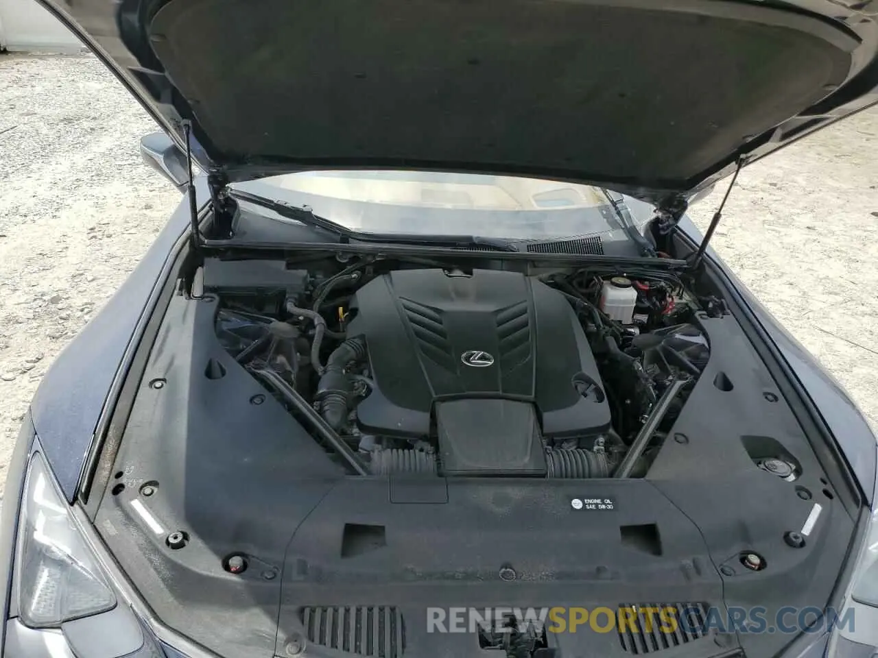 11 Фотография поврежденного автомобиля JTHBP5AY2MA100332 LEXUS LC500 2021