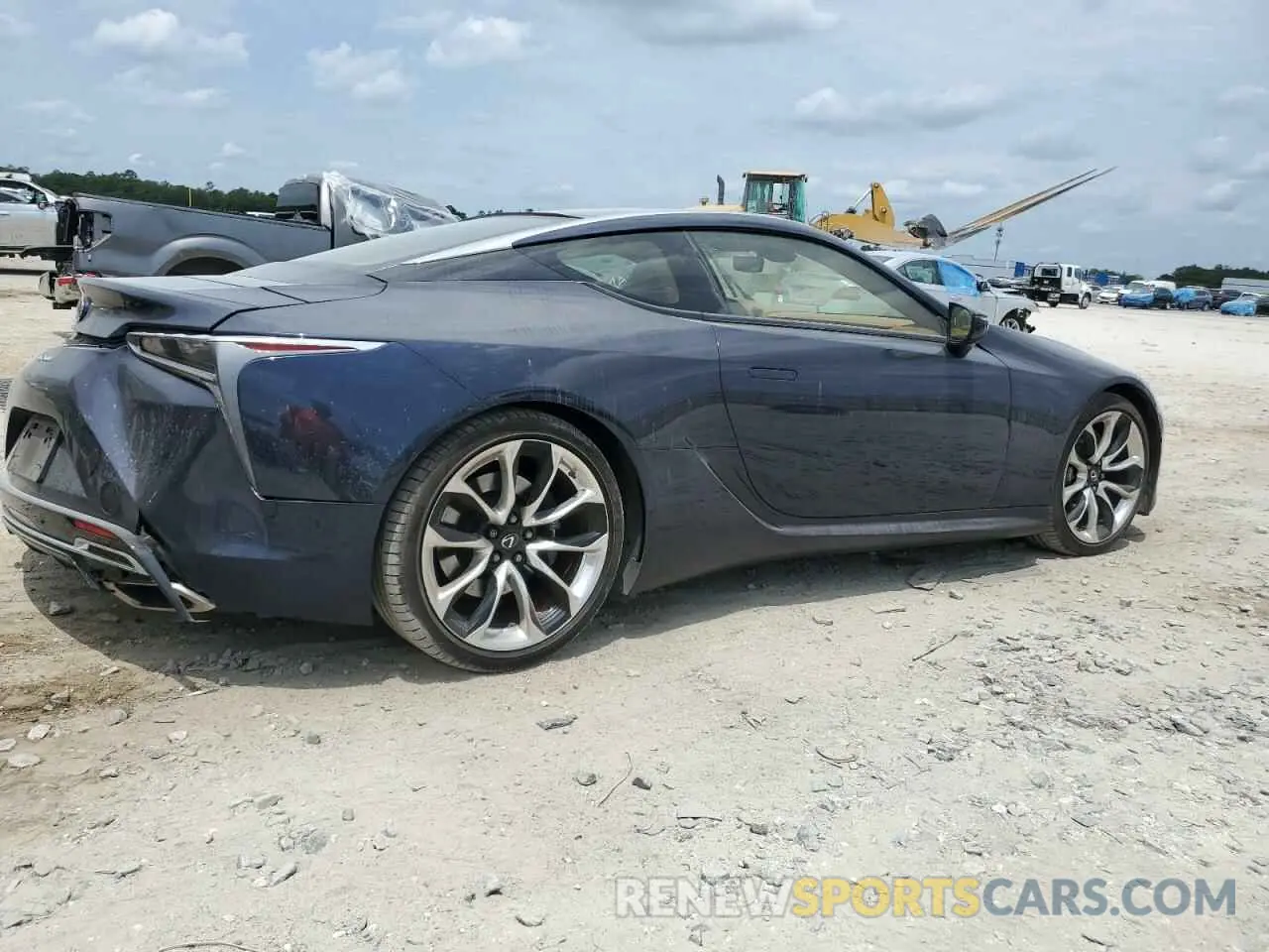 3 Фотография поврежденного автомобиля JTHBP5AY2MA100332 LEXUS LC500 2021