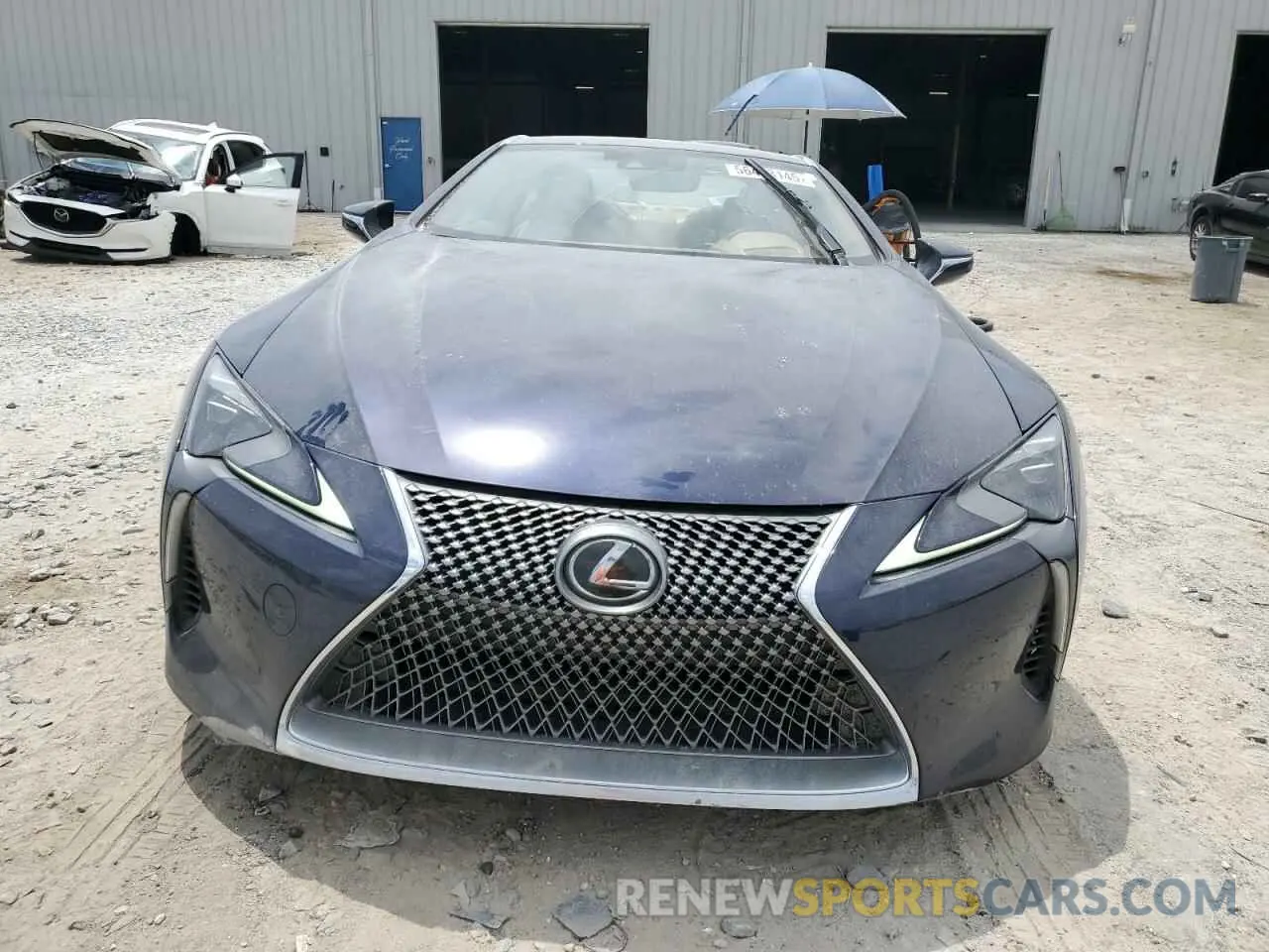 5 Фотография поврежденного автомобиля JTHBP5AY2MA100332 LEXUS LC500 2021
