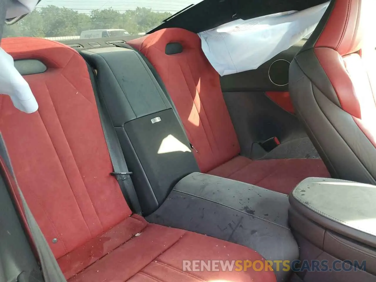 10 Photograph of a damaged car JTHBP5AY5MA101698 LEXUS LC500 2021