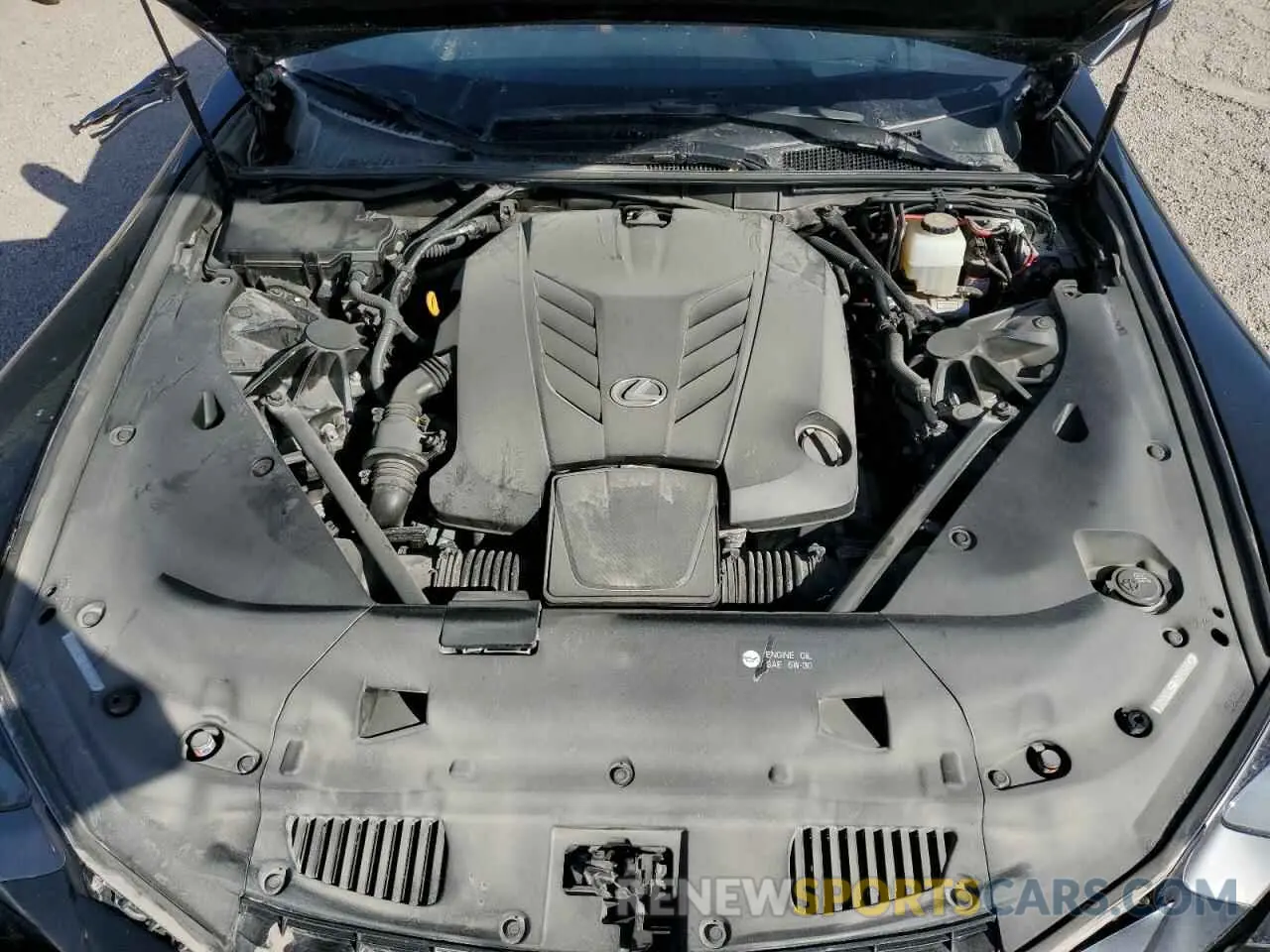 11 Photograph of a damaged car JTHBP5AY5MA101698 LEXUS LC500 2021
