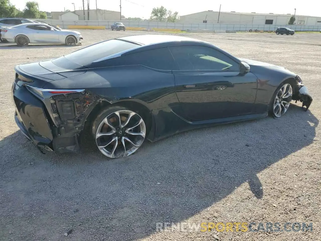 3 Photograph of a damaged car JTHBP5AY5MA101698 LEXUS LC500 2021