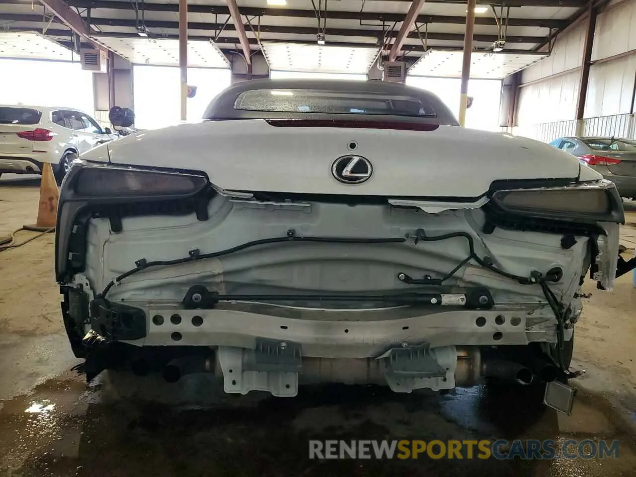 6 Photograph of a damaged car JTHKPAAY8MA101333 LEXUS LC500 2021