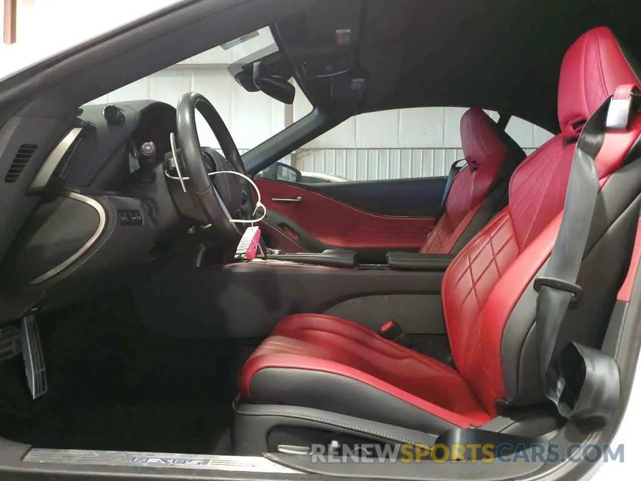 7 Photograph of a damaged car JTHKPAAY8MA101333 LEXUS LC500 2021
