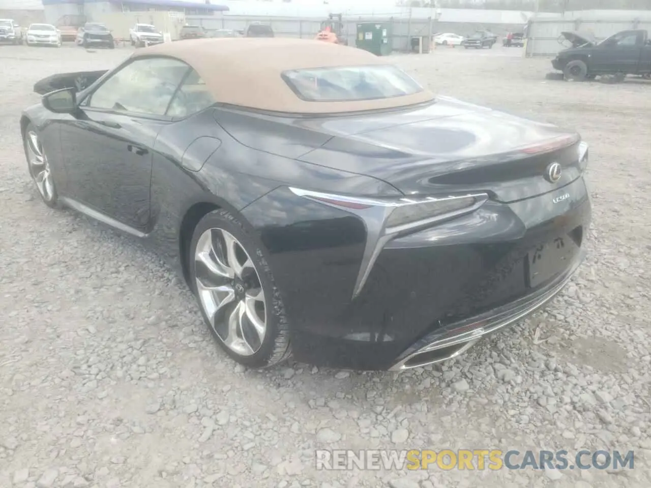 3 Photograph of a damaged car JTHKPAAYXMA101785 LEXUS LC500 2021