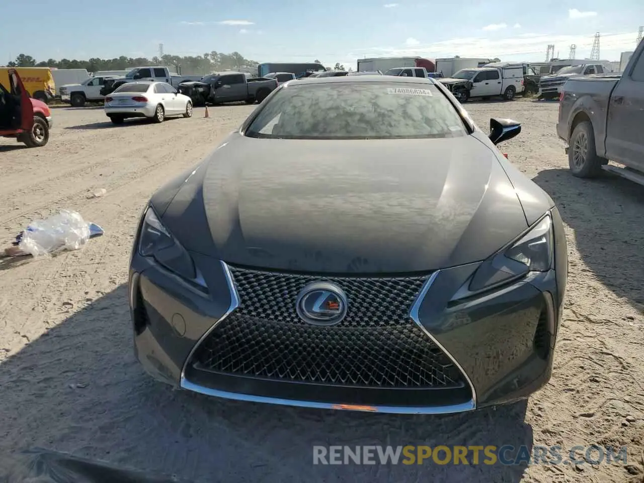 5 Photograph of a damaged car JTHJY5AY9NA002294 LEXUS LC500 2022