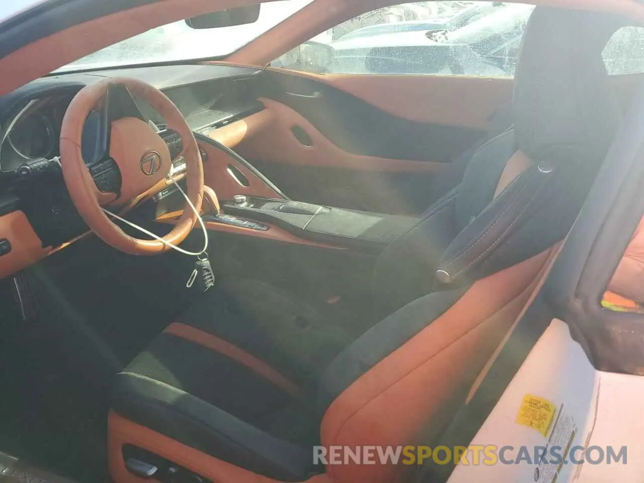7 Фотография поврежденного автомобиля JTHLP5AY3NA105772 LEXUS LC500 2022