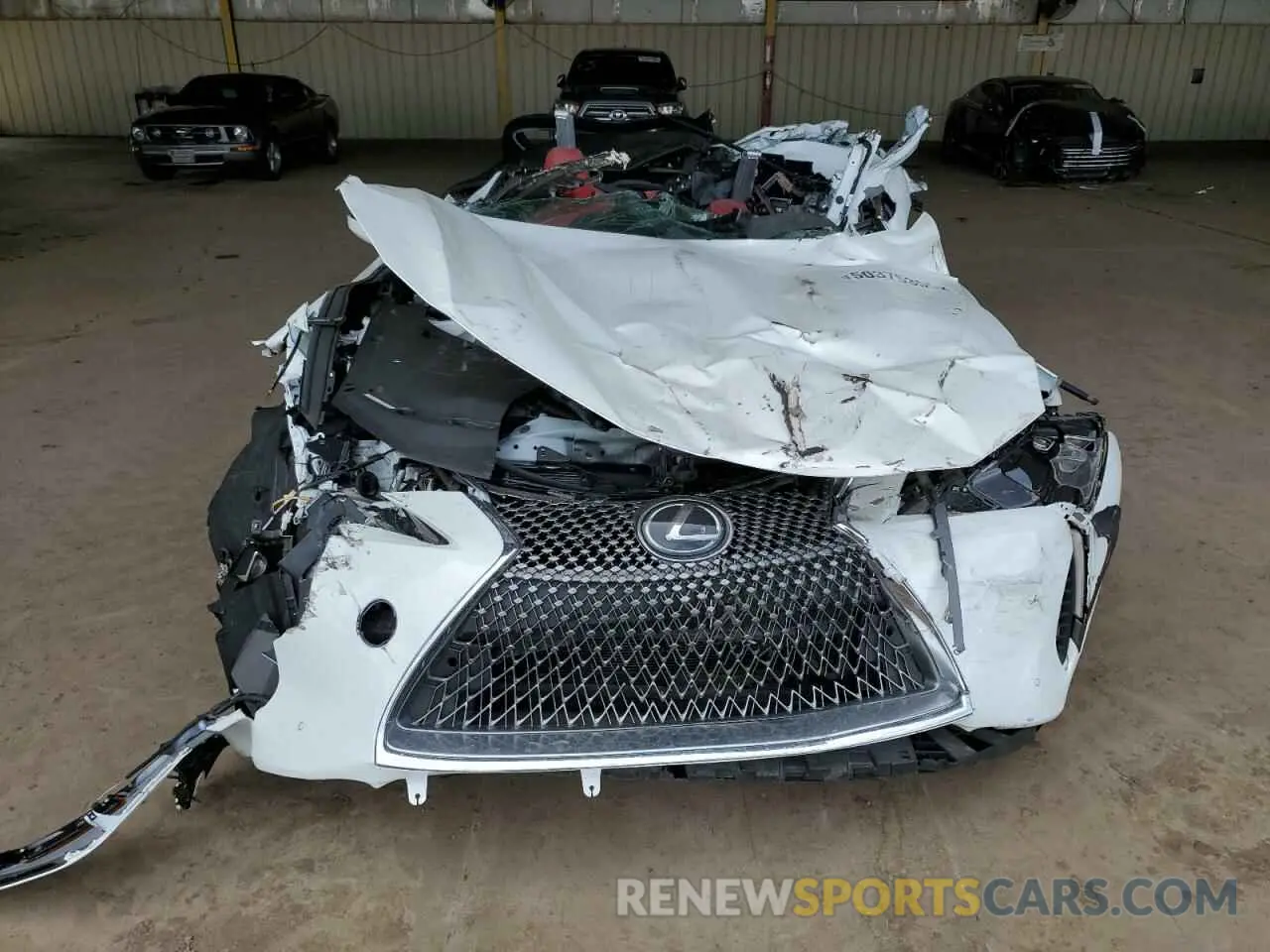 5 Фотография поврежденного автомобиля JTHMPAAY8NA105991 LEXUS LC500 2022