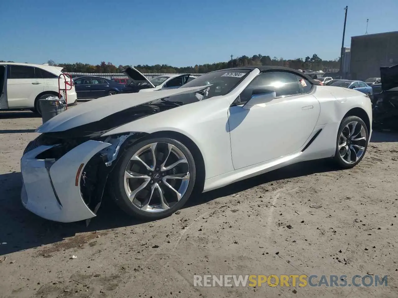 1 Photograph of a damaged car JTHMPAAY9NA105112 LEXUS LC500 2022