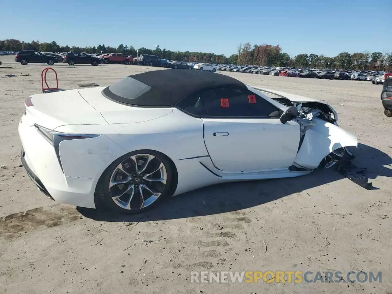 3 Photograph of a damaged car JTHMPAAY9NA105112 LEXUS LC500 2022