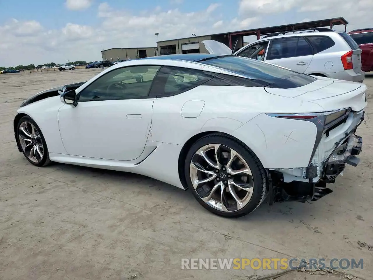 2 Photograph of a damaged car JTHBP5AY2PA107804 LEXUS LC500 2023