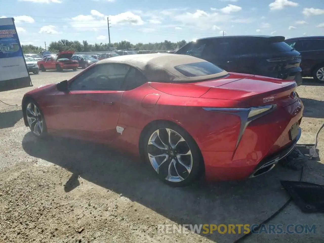 2 Photograph of a damaged car JTHMPAAY0PA107544 LEXUS LC500 2023