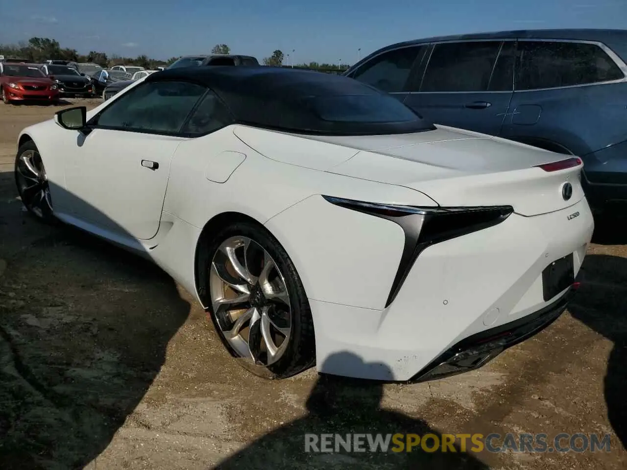 2 Photograph of a damaged car JTHMPAAY4PA106848 LEXUS LC500 2023