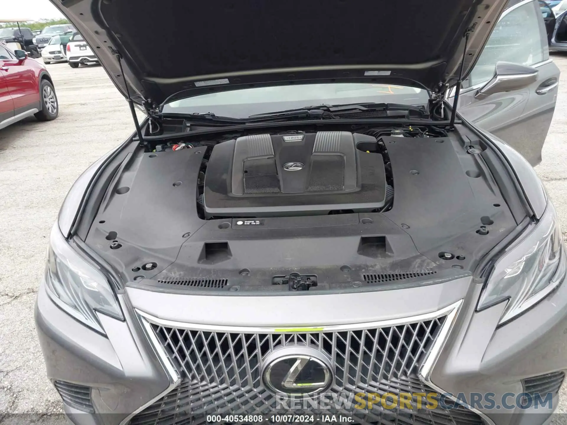 10 Фотография поврежденного автомобиля JTHB51FF3K5010148 LEXUS LS 2019